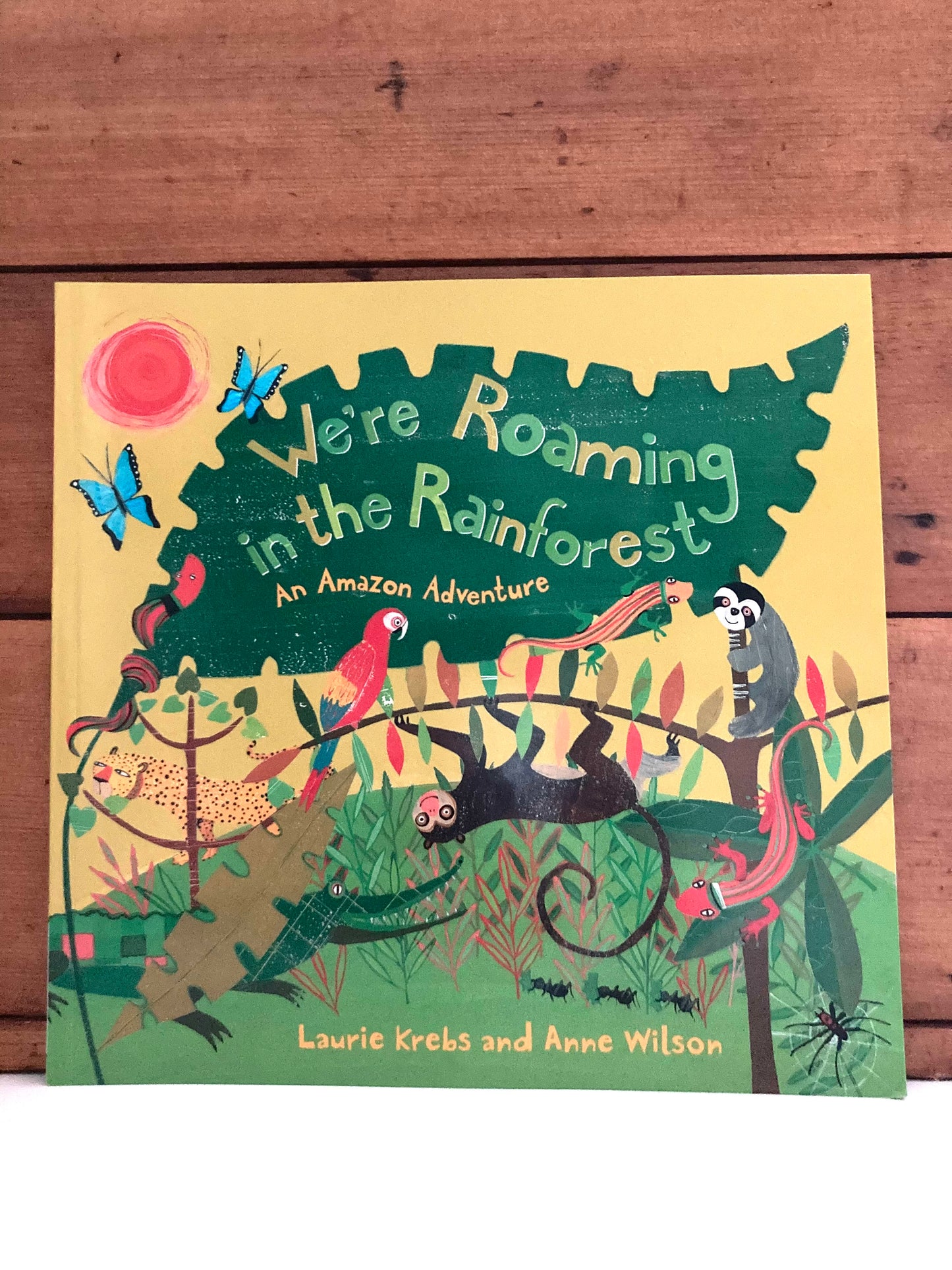 Educational Children’s Picture Book - WE’RE ROAMING IN THE RAINFOREST