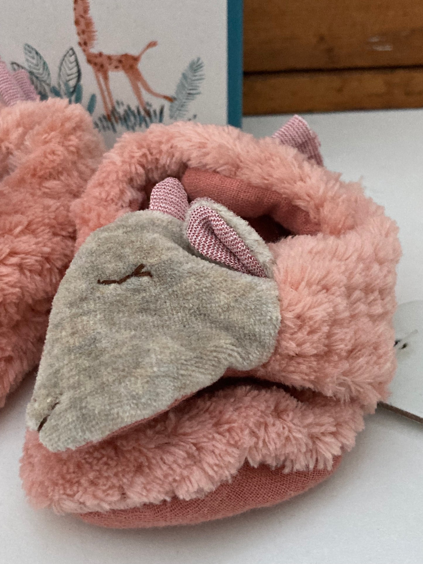 Slippers for Baby - SLEEPING GIRAFFE