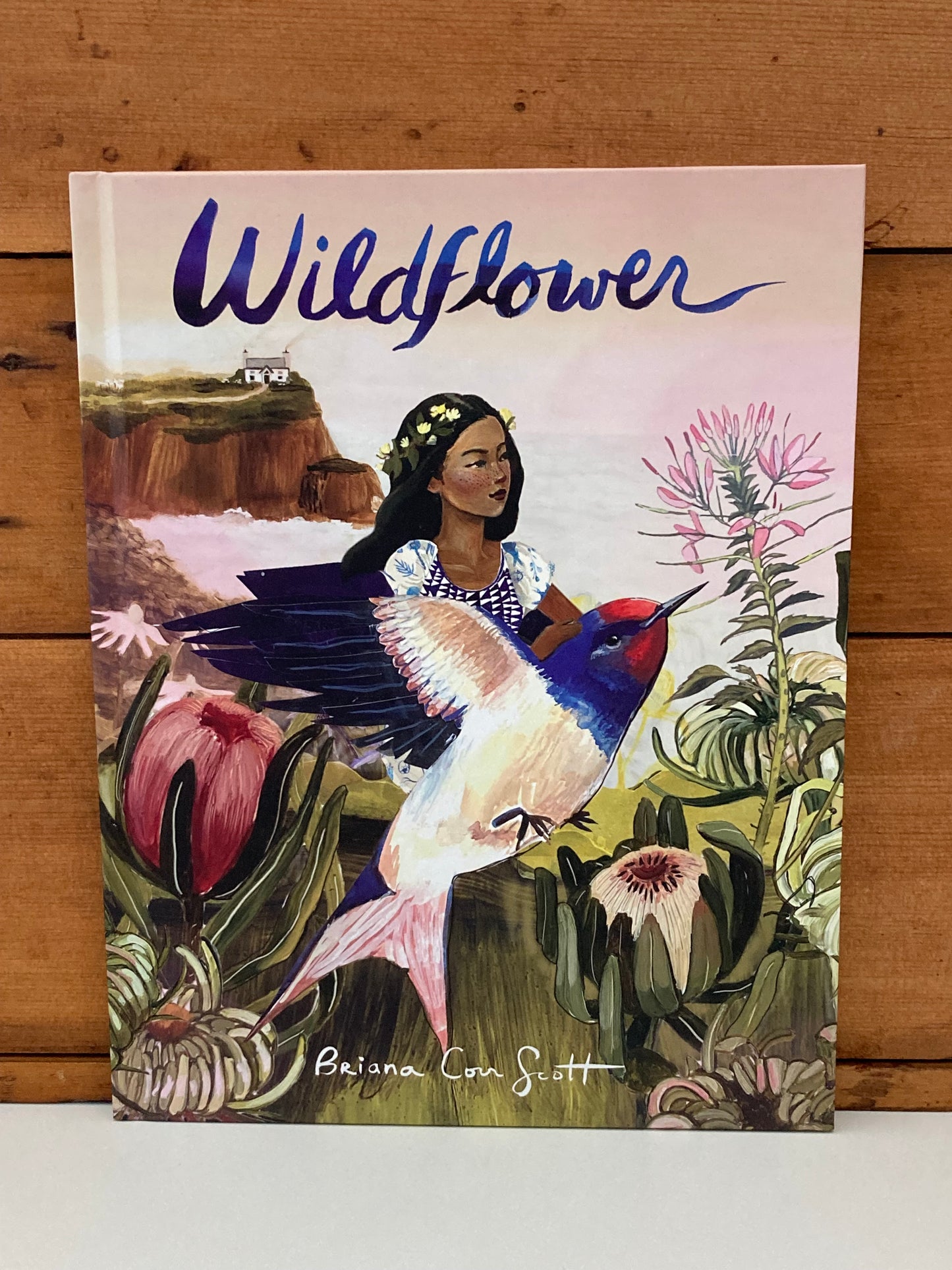 Children's Picture Book - WILDFLOWER, a re-telling of Thumbelina FairyTale