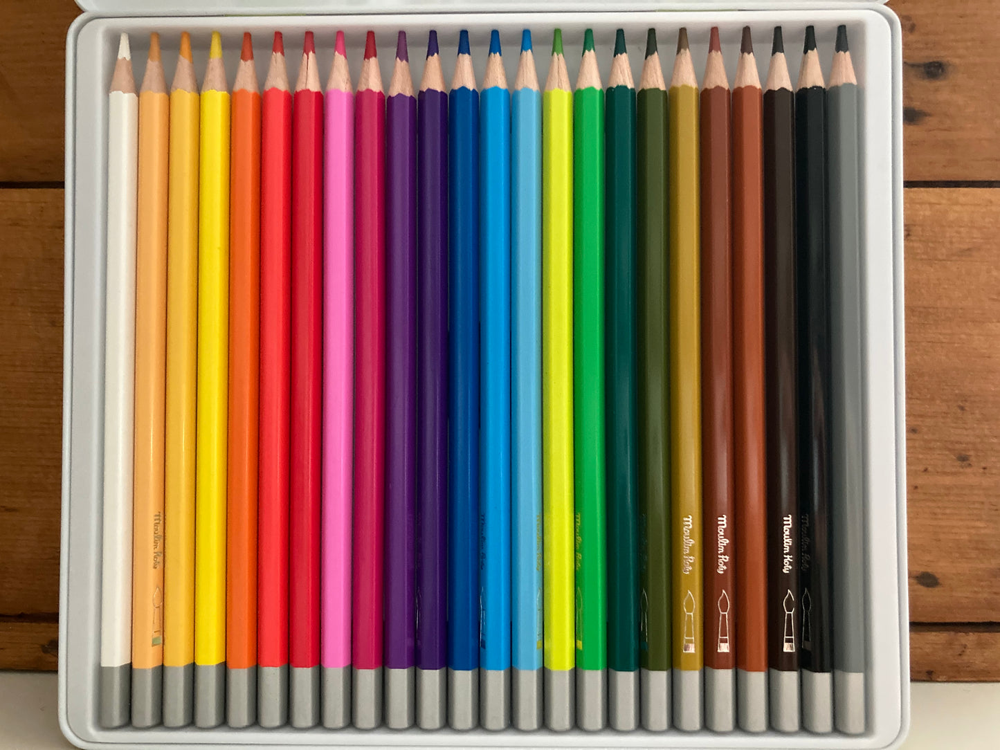 Colouring Pencils, Art - 24 WATERCOLOUR PENCILS