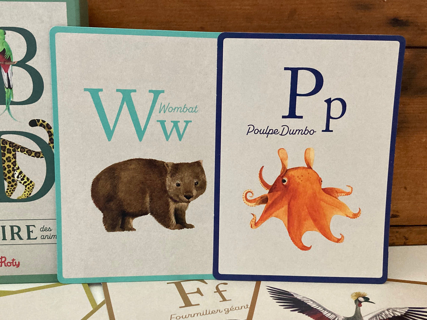 Educational Cards - ANIMAL ALPHABET ... in FRENCH!