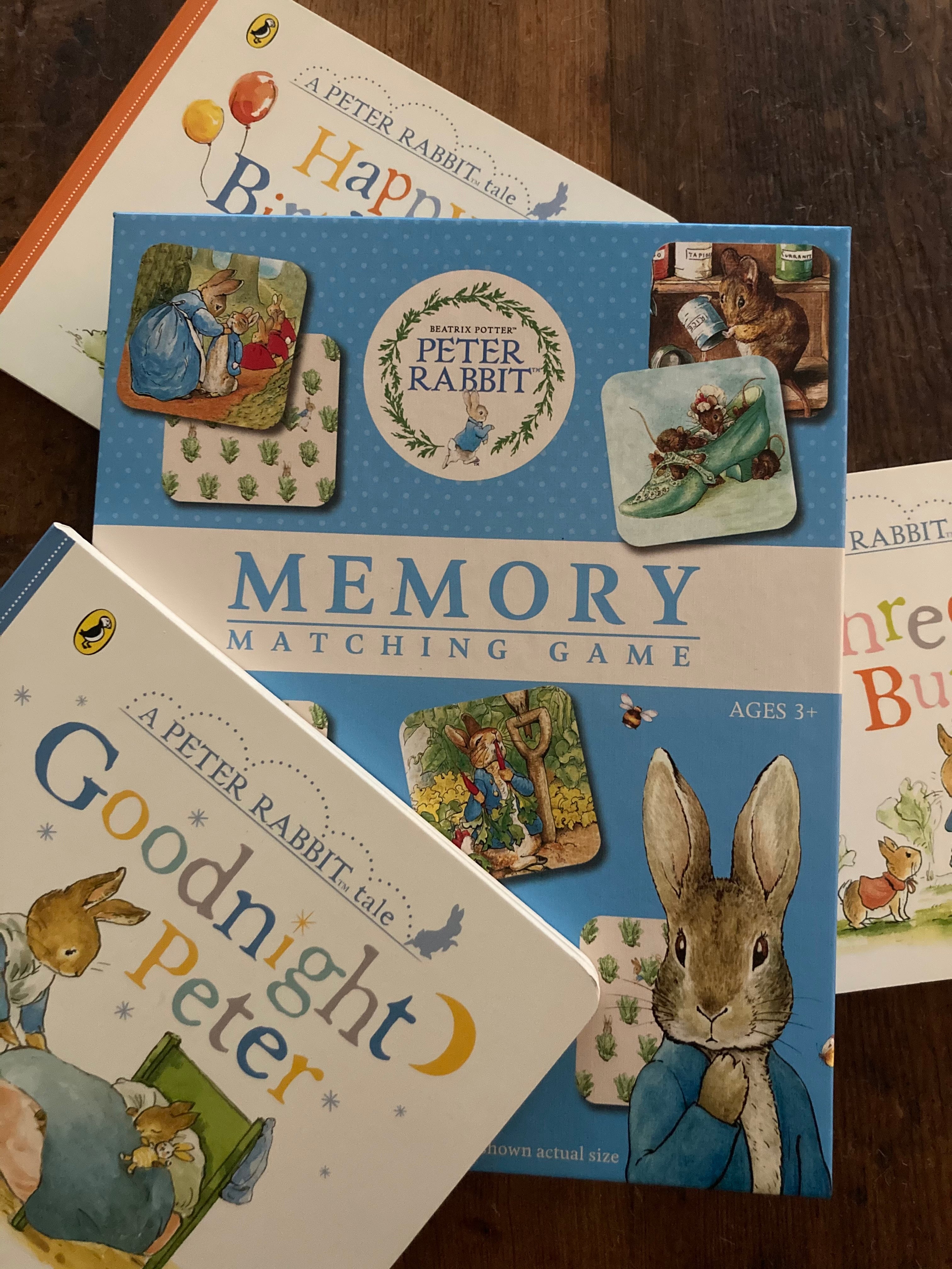 Peter rabbit memory sales book