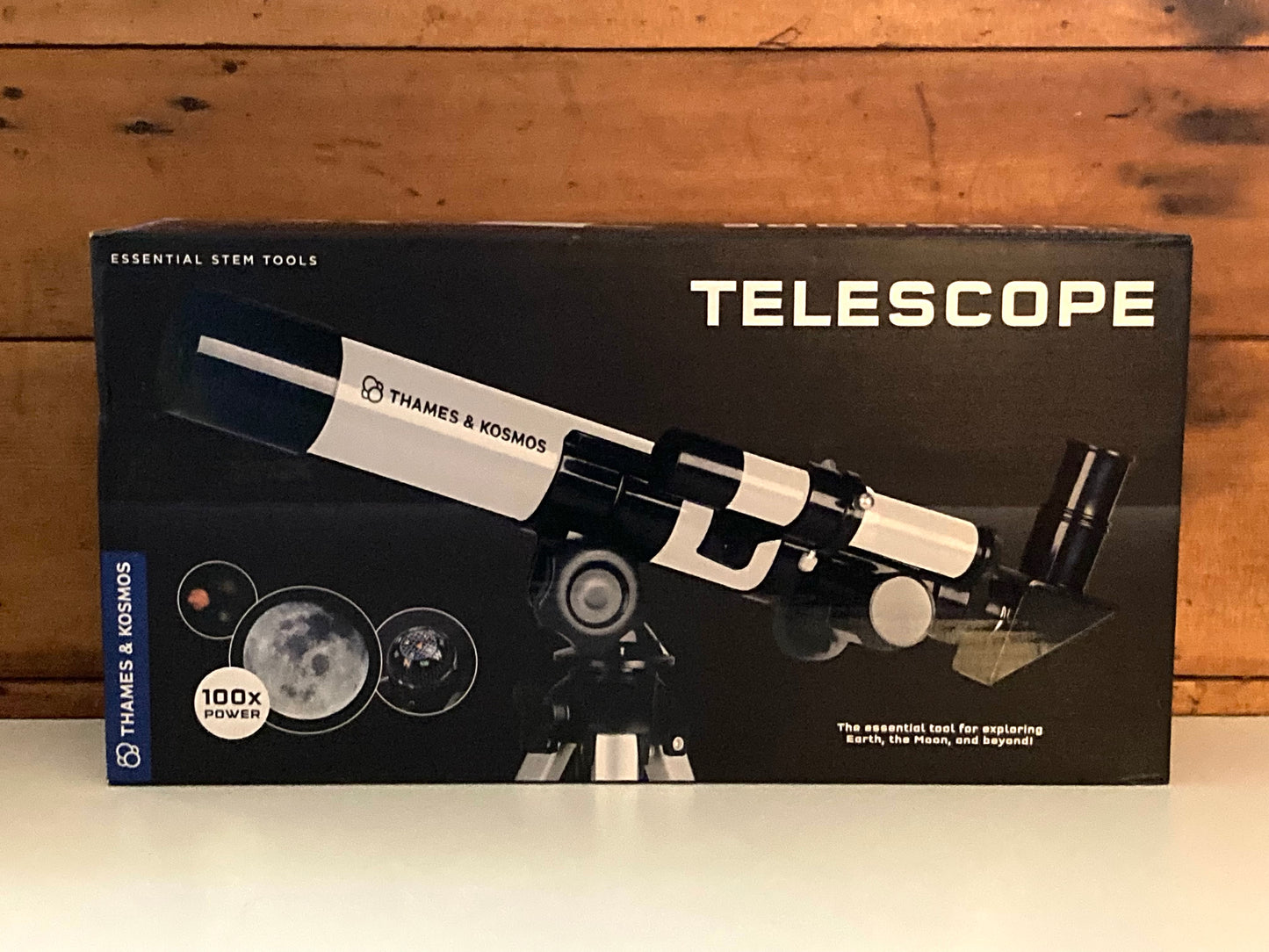 TÉLESCOPE éducatif et fonctionnel, avec trépied !