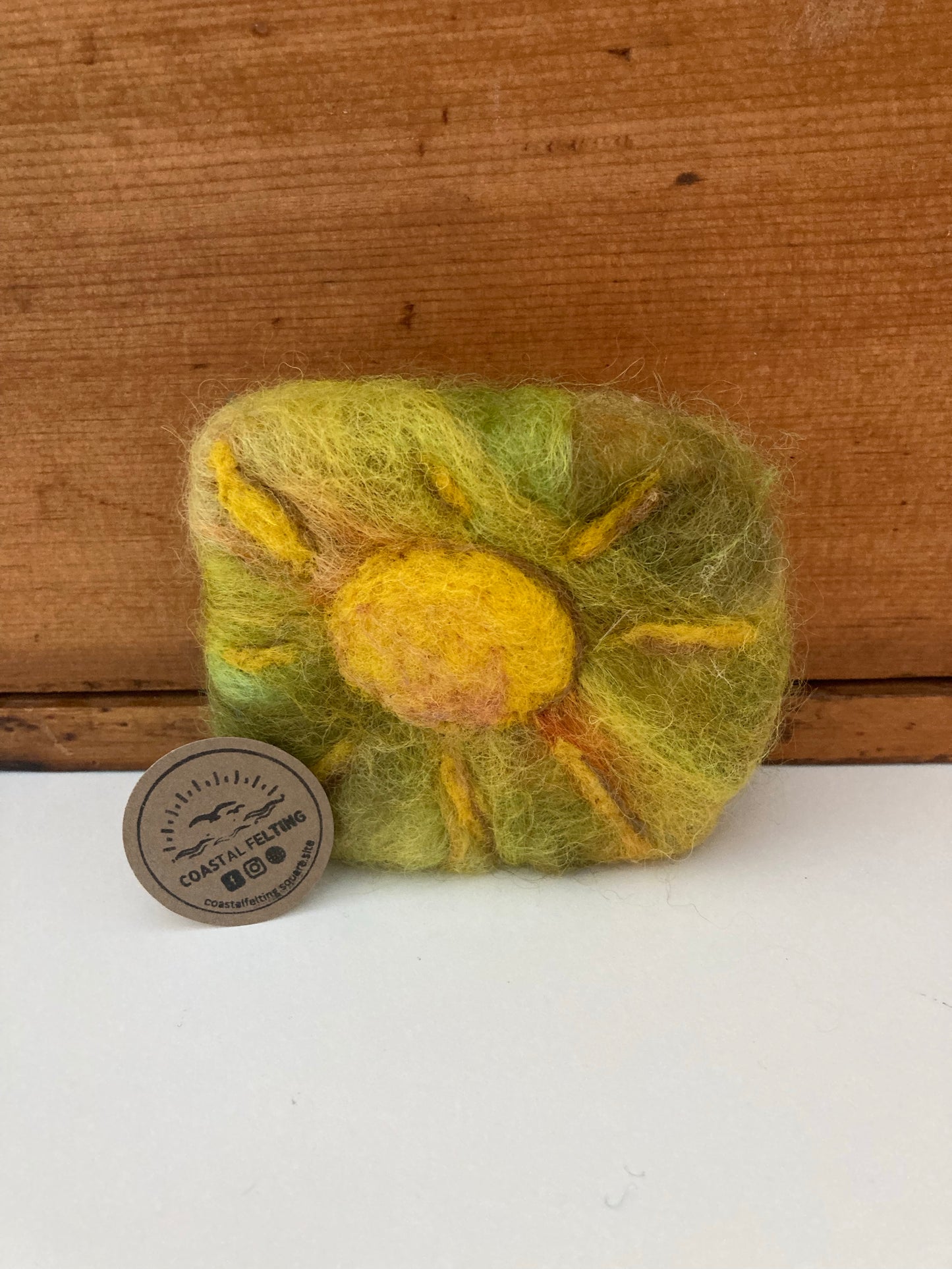 Coastal Felting WOOL SOAP BARS, EcoHome - 4 scents