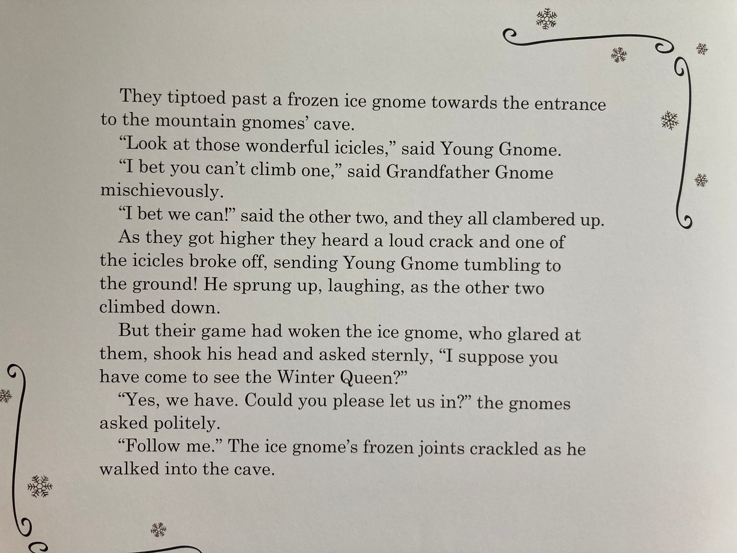Children’s Picture Book - THE GNOMES' WINTER JOURNEY