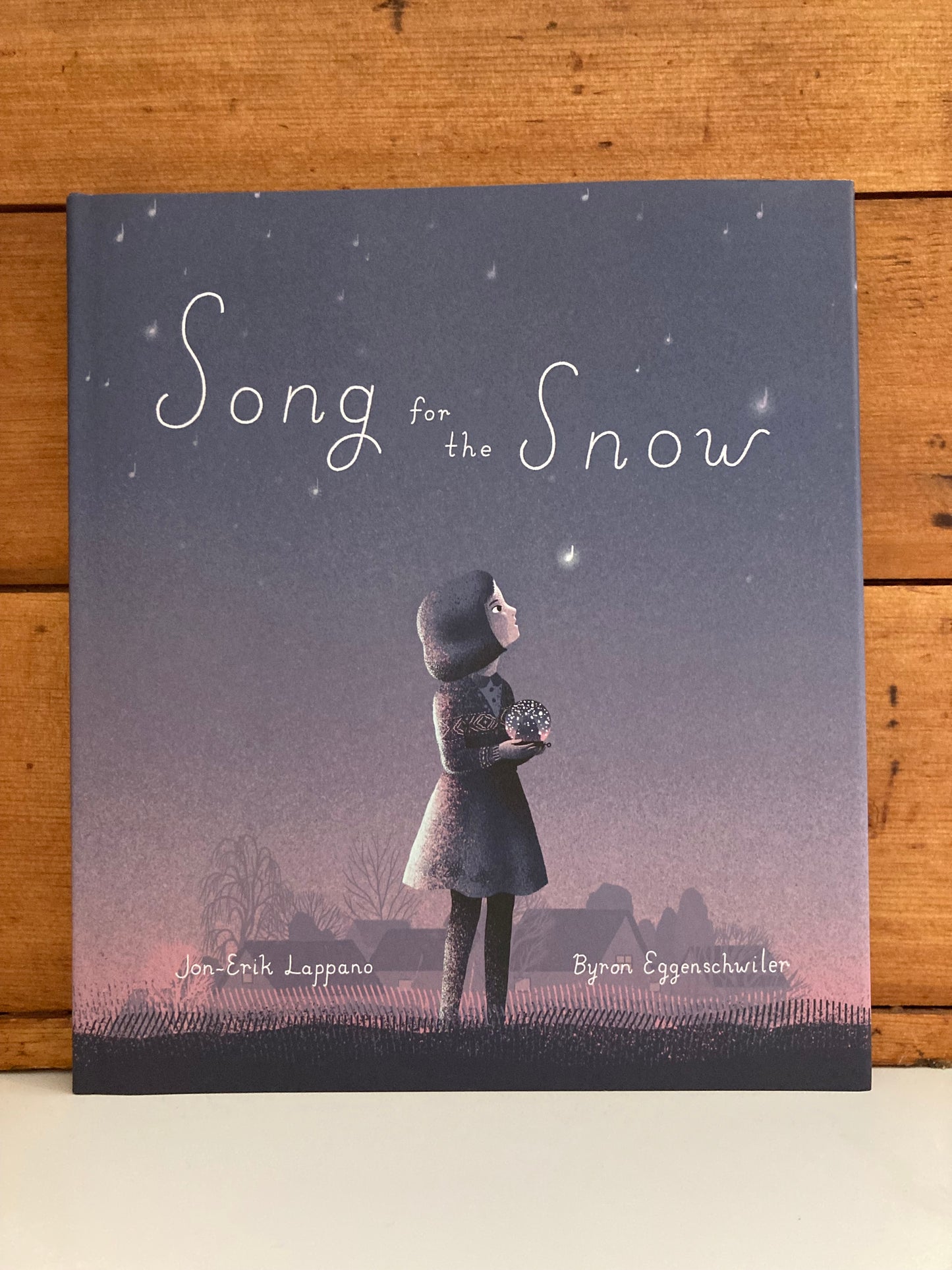 Livre d'images pour enfants - CHANSON POUR LA NEIGE