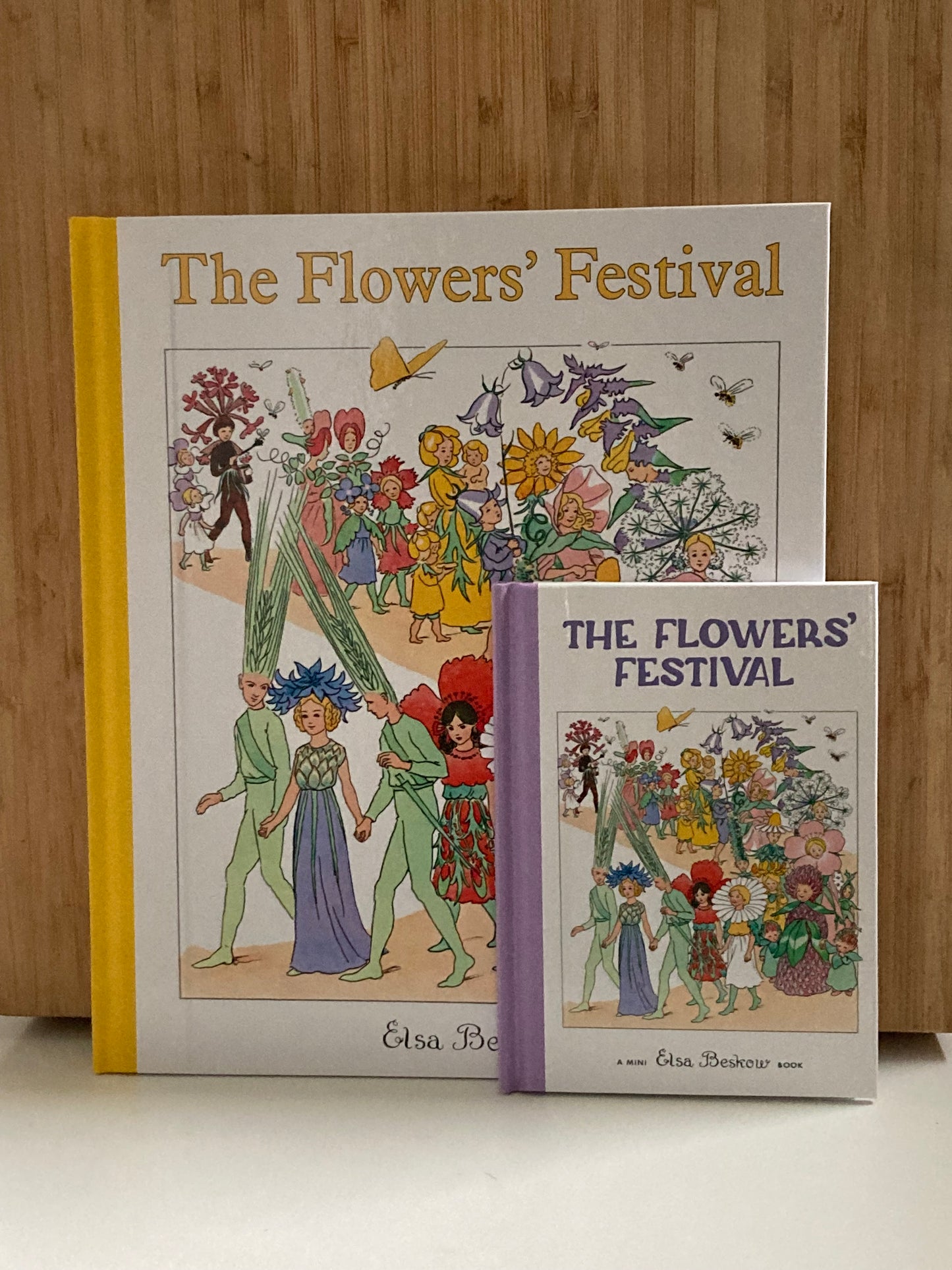 Children's Picture Book - THE FLOWERS' FESTIVAL, mini size