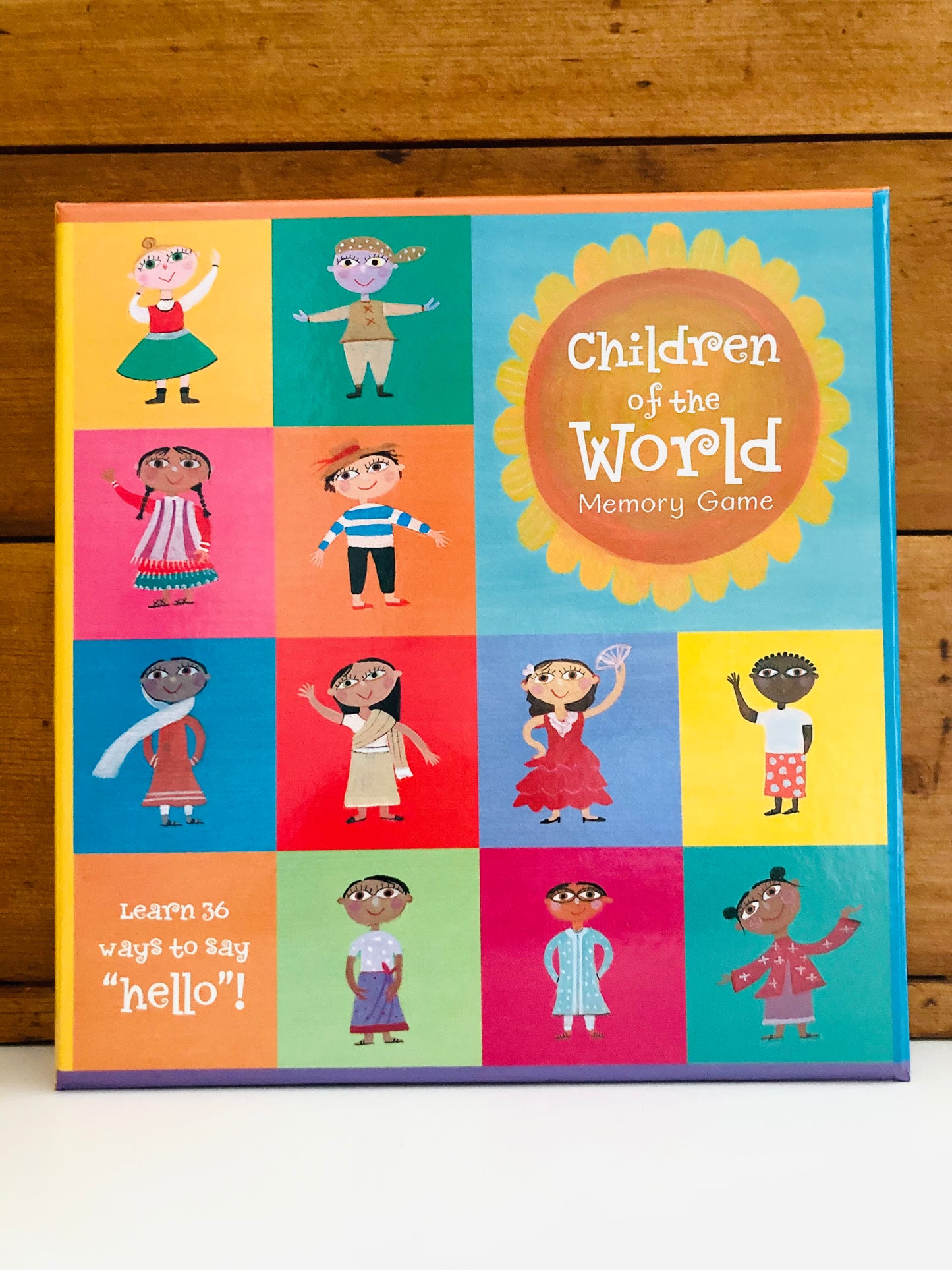 Educational Memory Game Set - CHILDREN OF THE WORLD