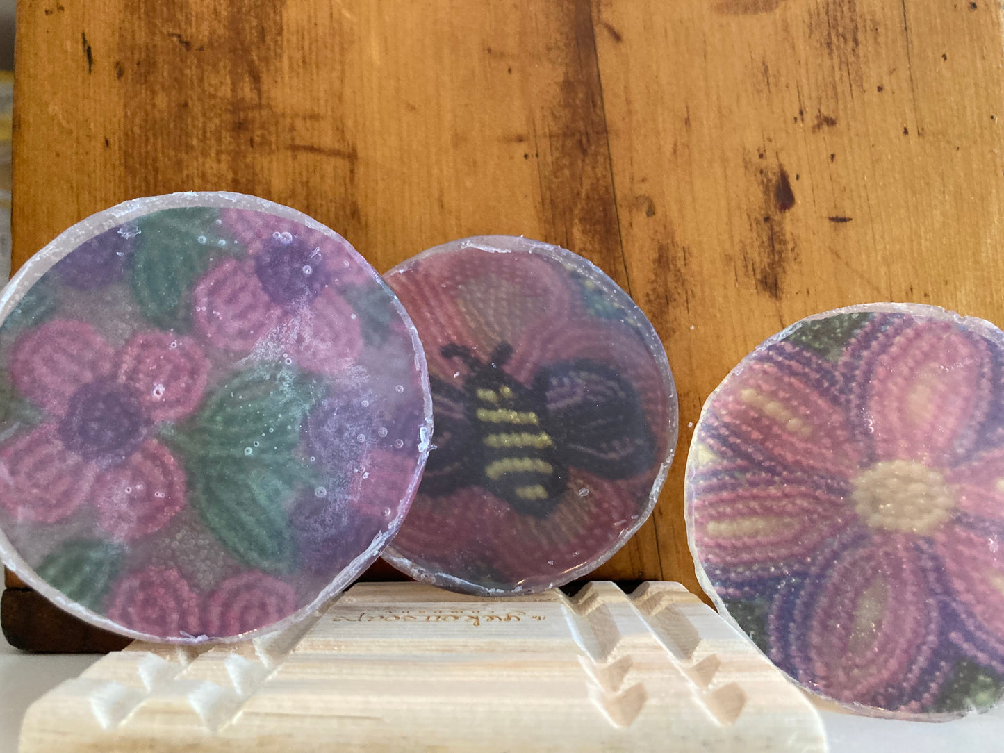 Yukon Soaps Company - BEADED FLOWER Soap by Alice Buyck