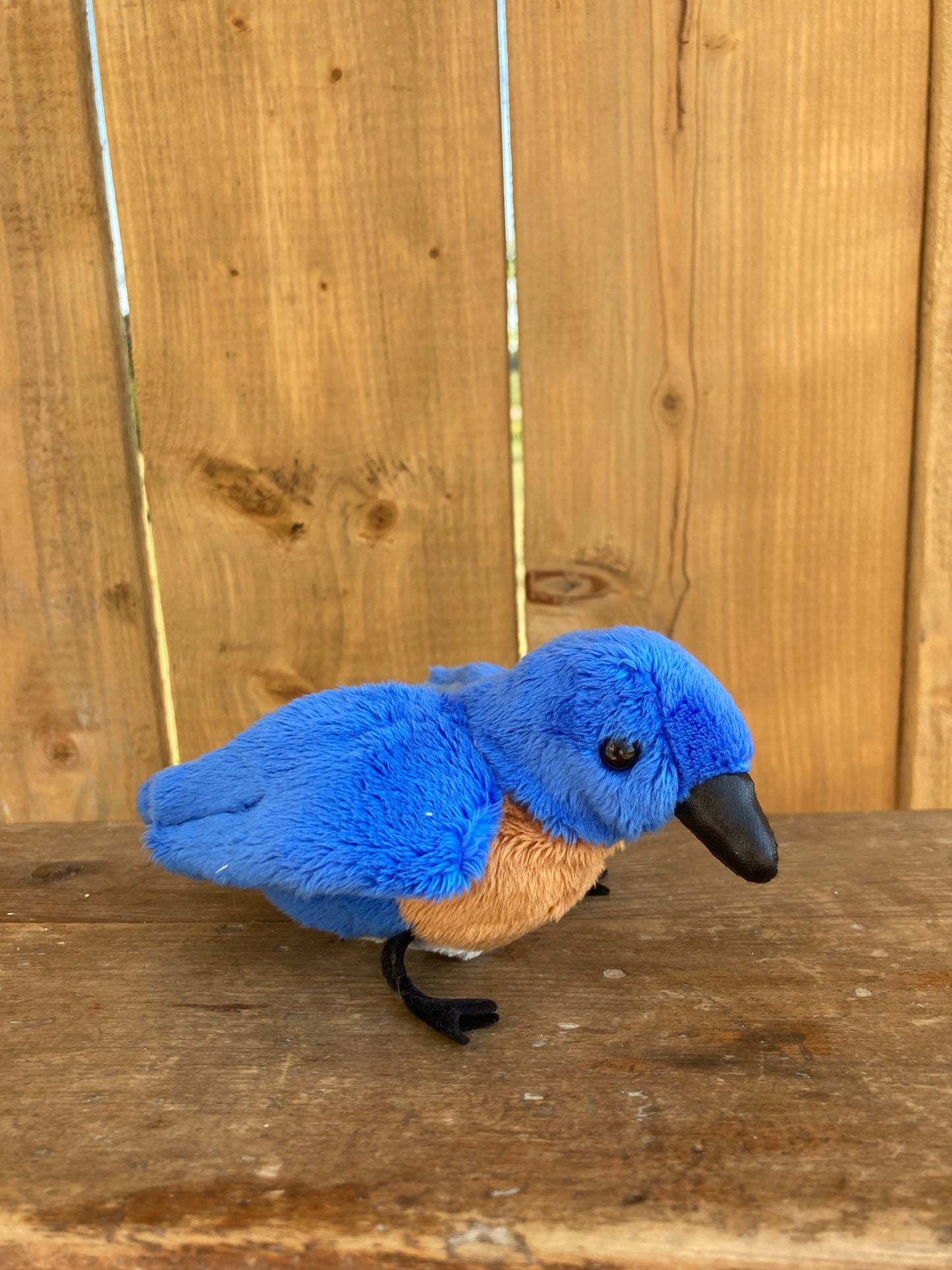 Soft Toy Finger Puppet - BLUEBIRD