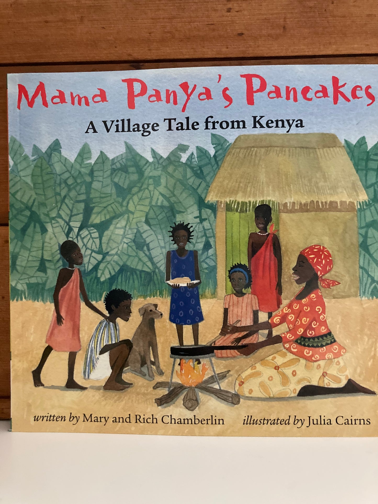 Livre d'images éducatif pour enfants - MAMA PANYA'S PANCAKES