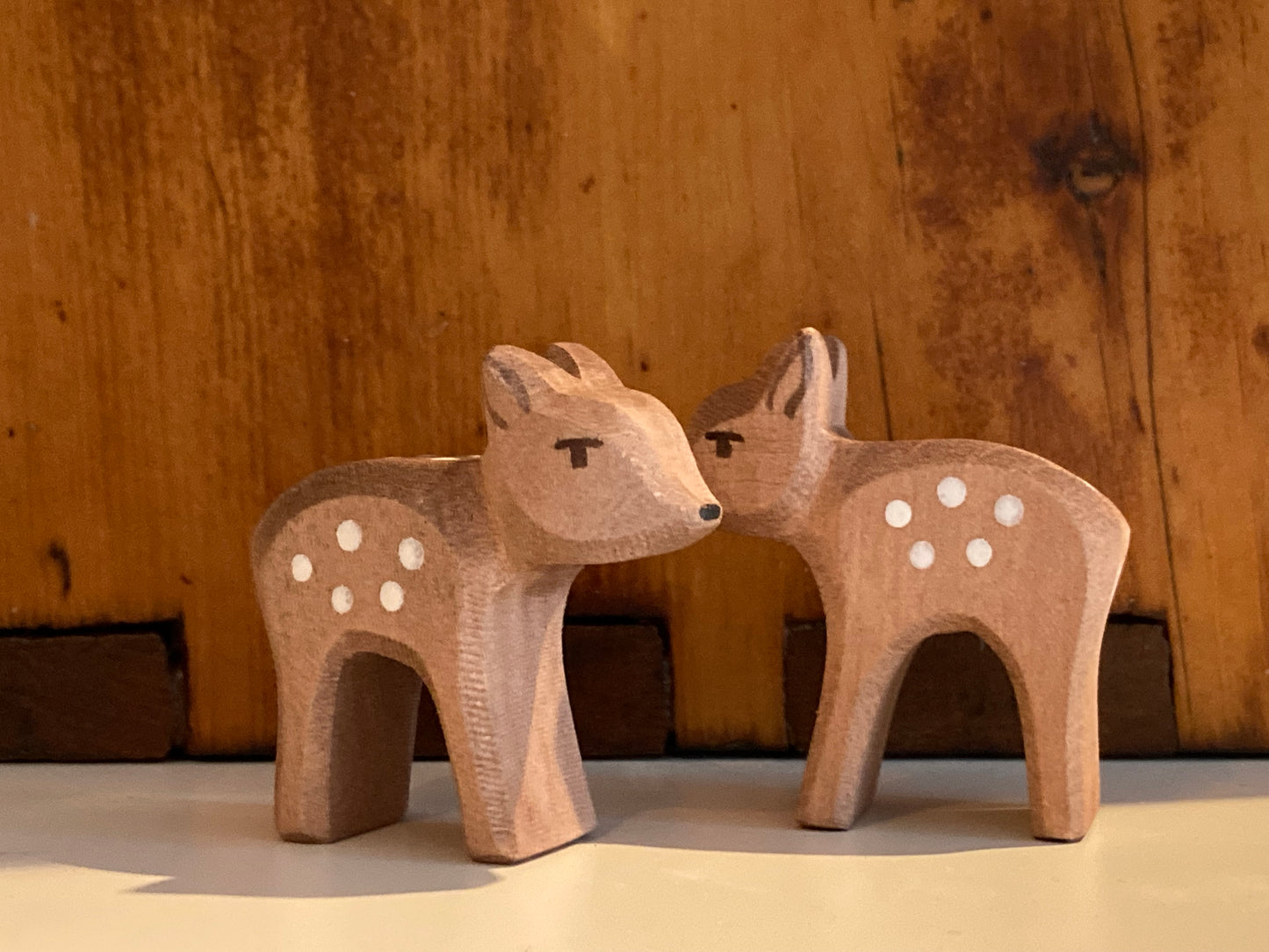 Wooden Dollhouse Play - DEER, BABY FAWN