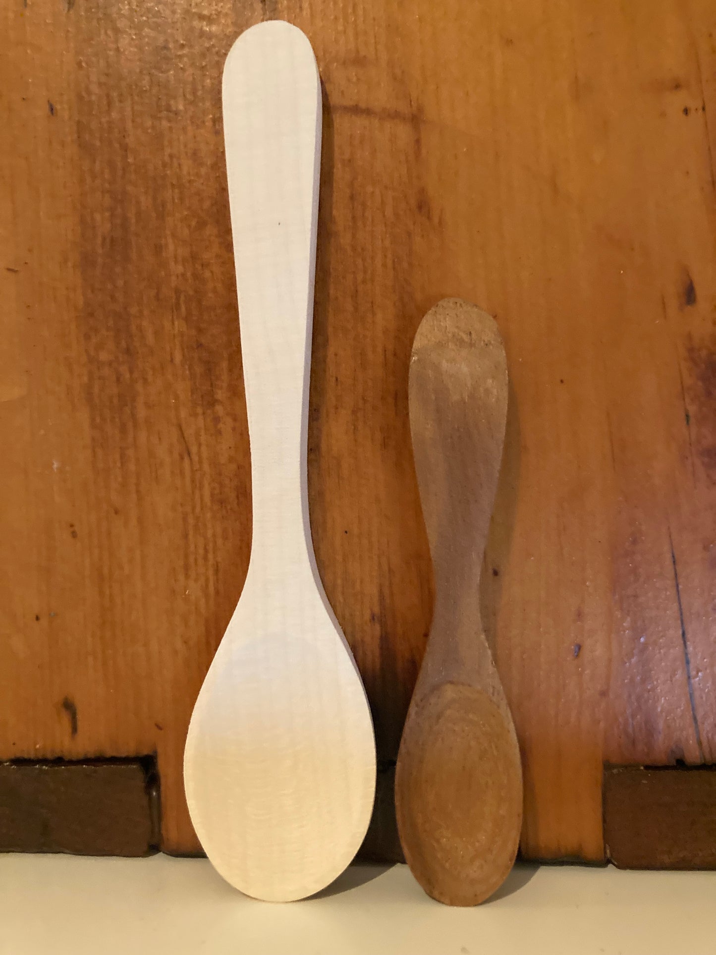 WOODEN SPOONS for BABY and Waldorf DOLLS, all 3 spoons!