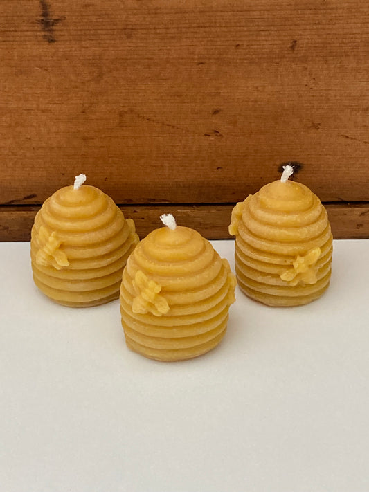 Beeswax Candles - Canoe Cove BEEHIVE VOTIVE