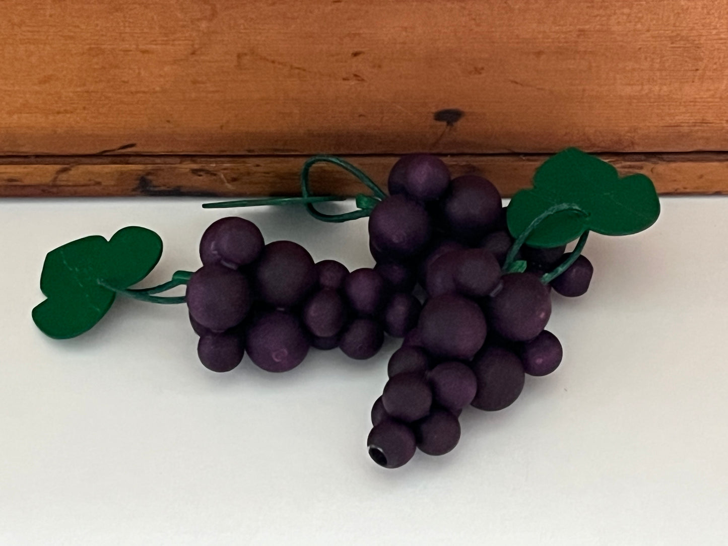 Kitchen Play Food - Wooden PURPLE GRAPES