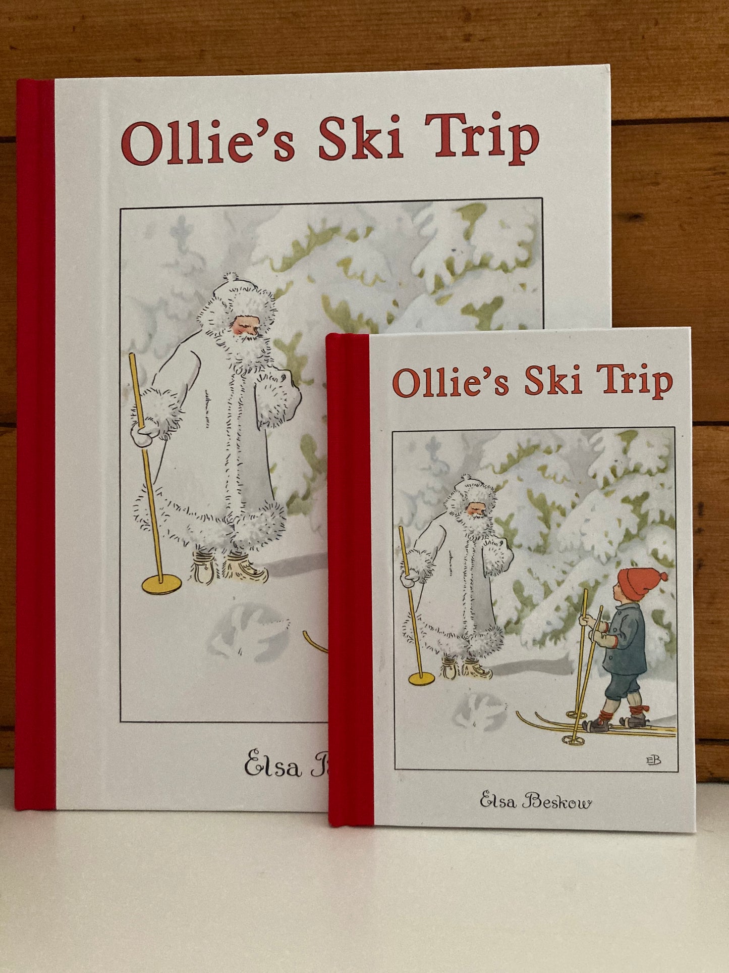 Livre d'images pour enfants - LE VOYAGE AU SKI D'OLLIE