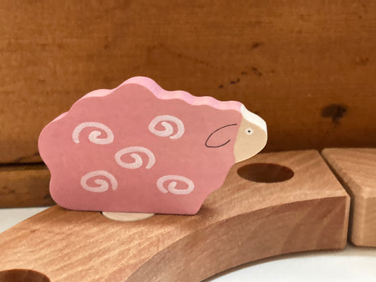 Wooden Deco by Grimm’s - SHEEP in Pink