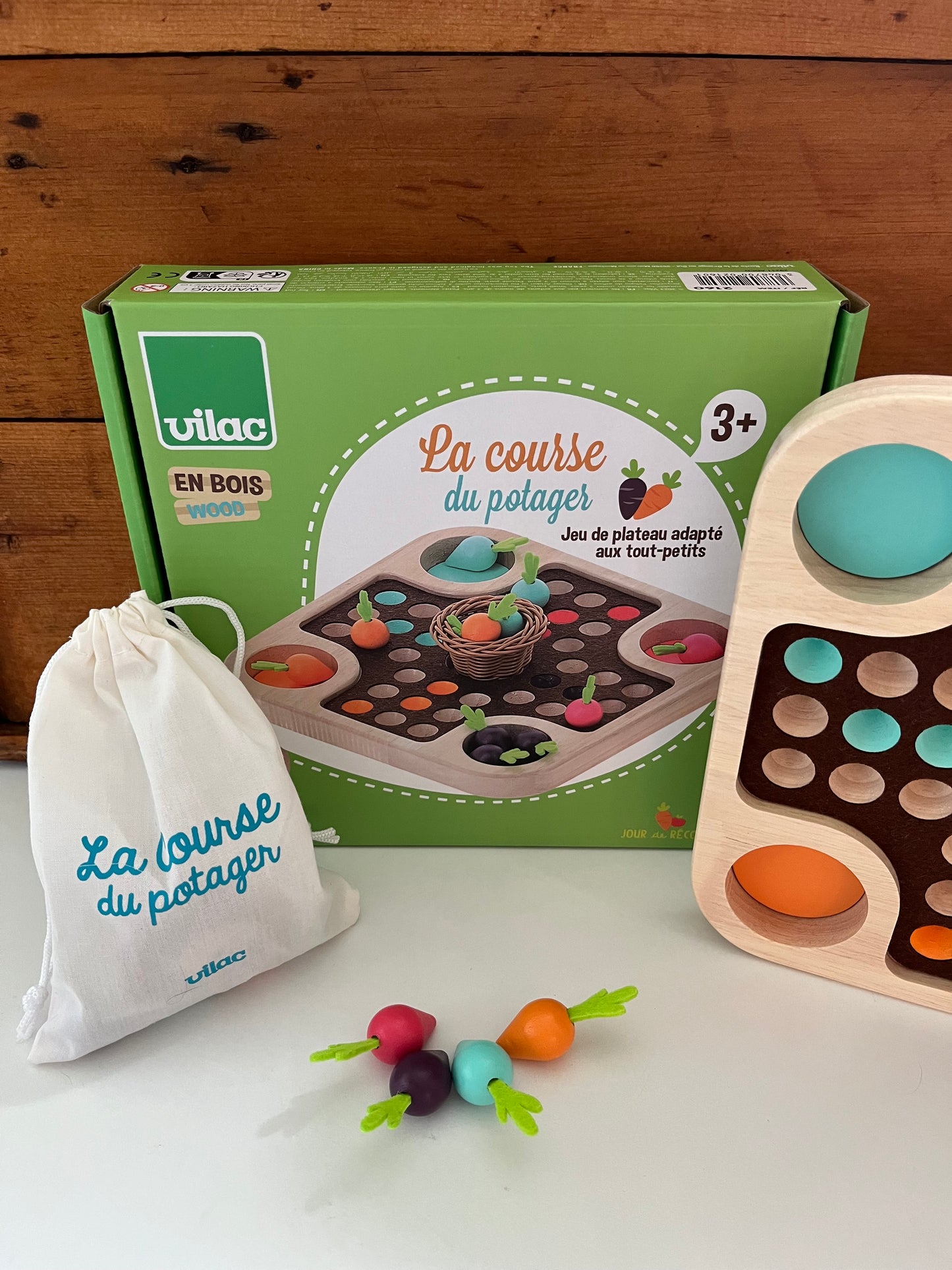 Jeu familial en bois - RÉCOLTE DE LÉGUMES !