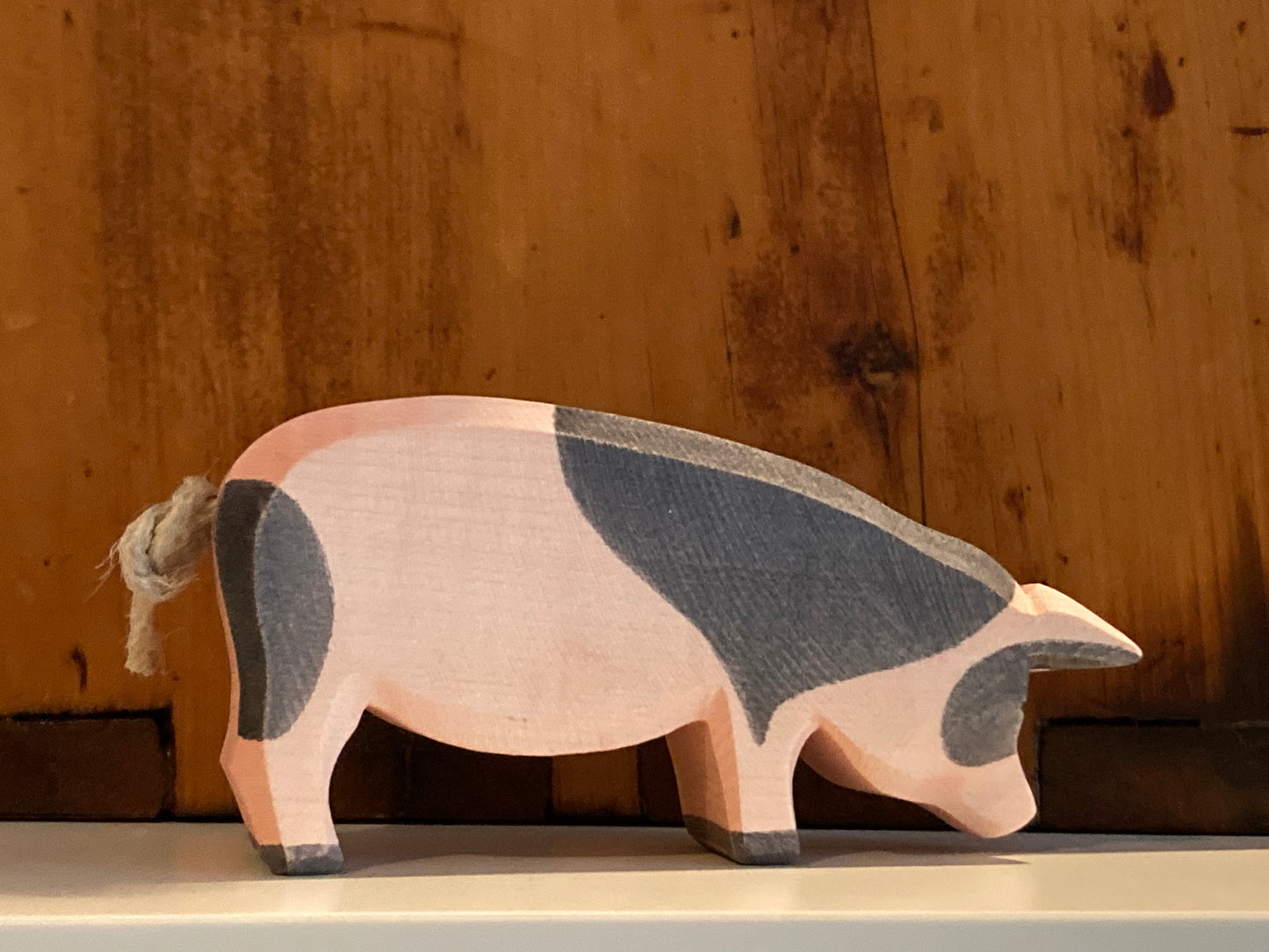 Wooden Dollhouse Play - SPOTTED PIG