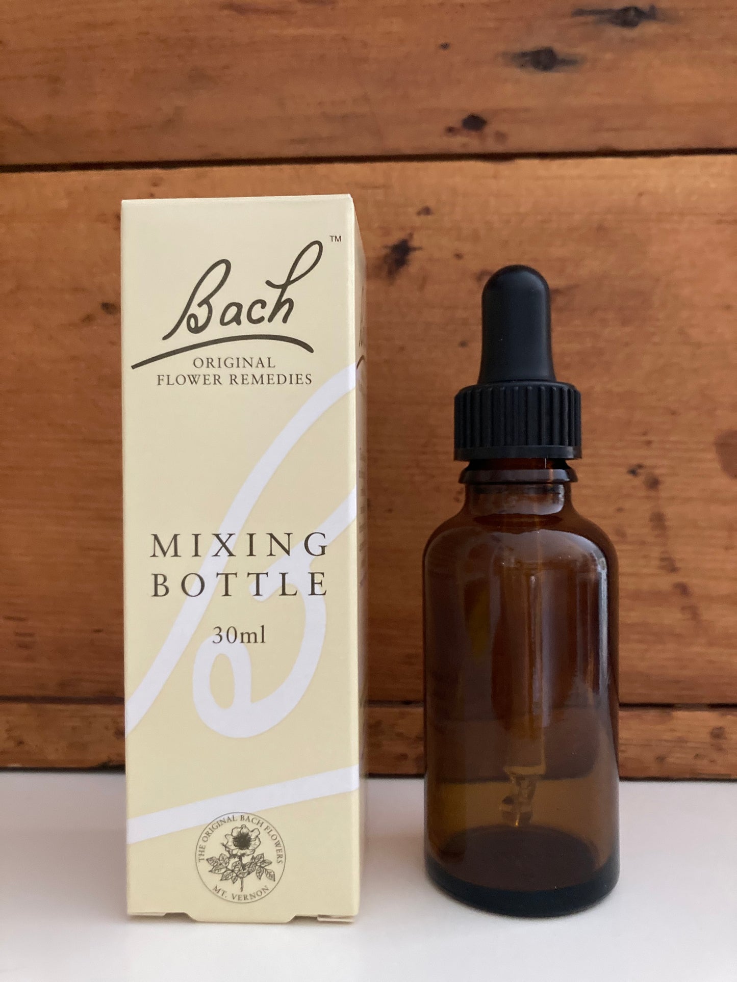 Bach Holistic Health - Glass MIXING BOTTLE (empty)