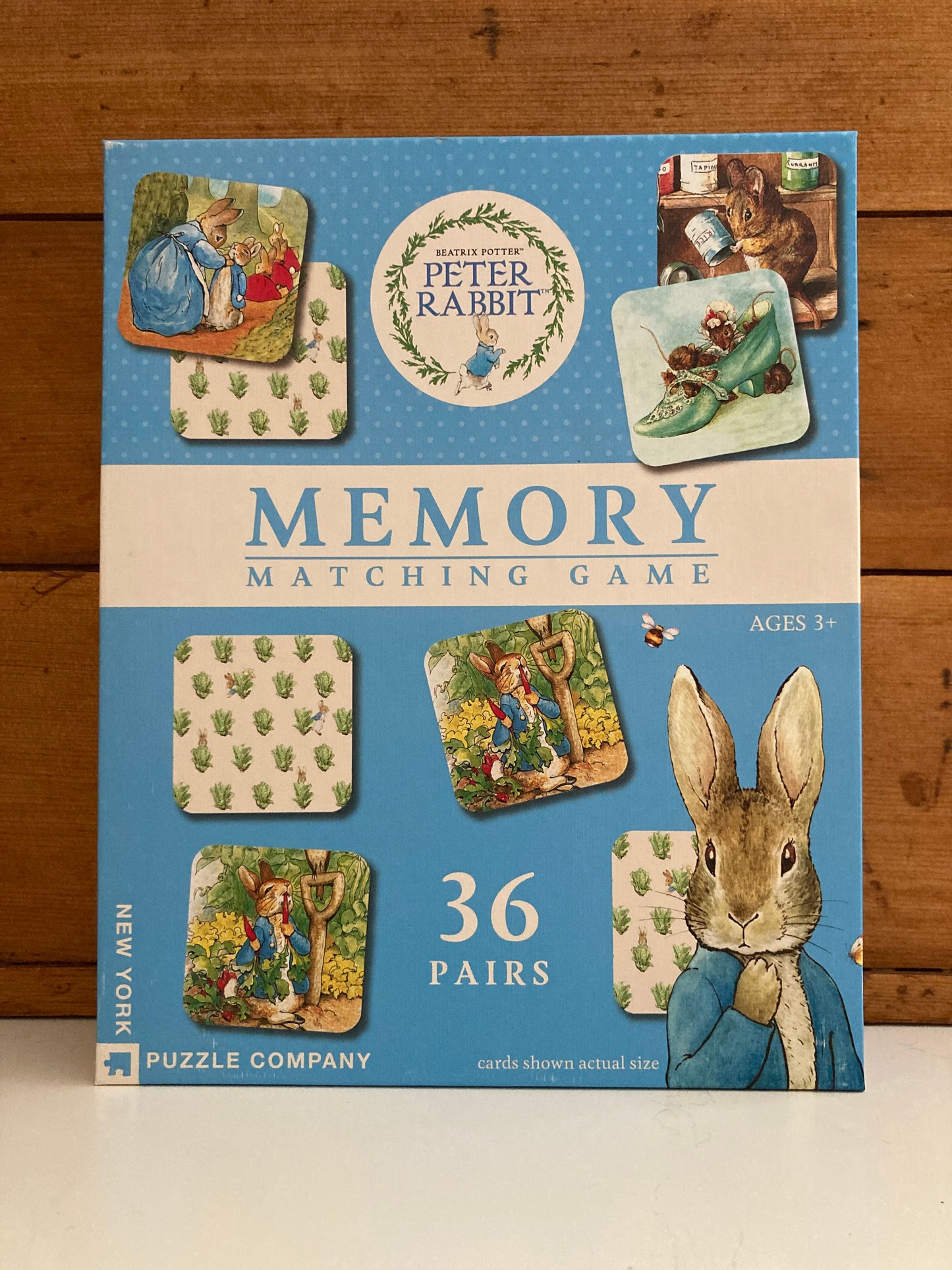 Board Game Set - PETER RABBIT MEMORY MATCHING Game