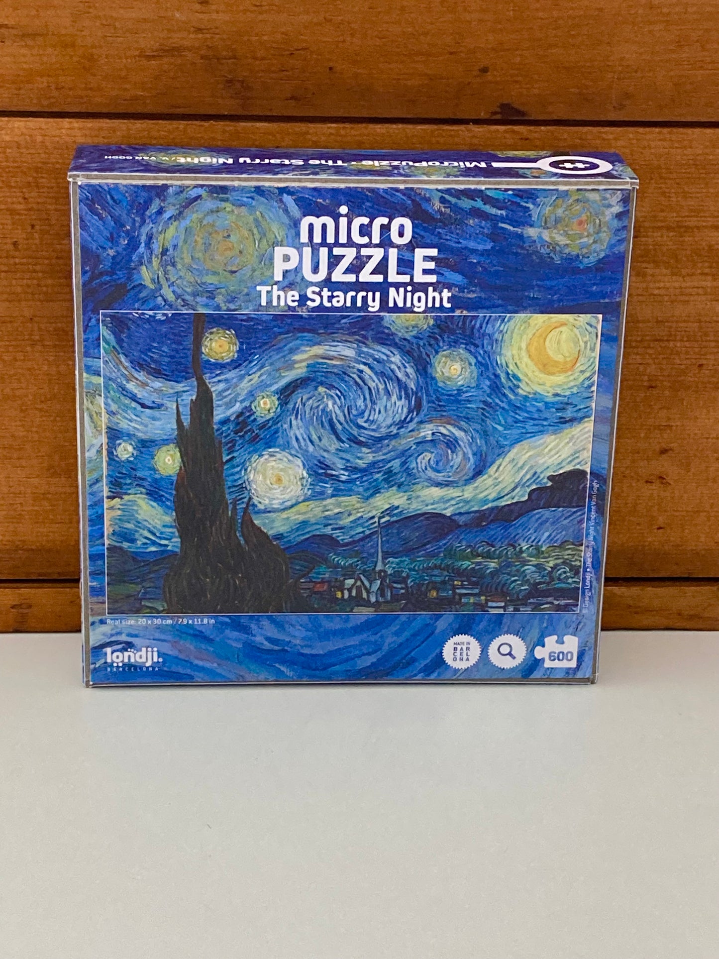 Puzzle - LA NUIT ÉTOILÉE de Van Gogh (Micro puzzle) 600 pièces !