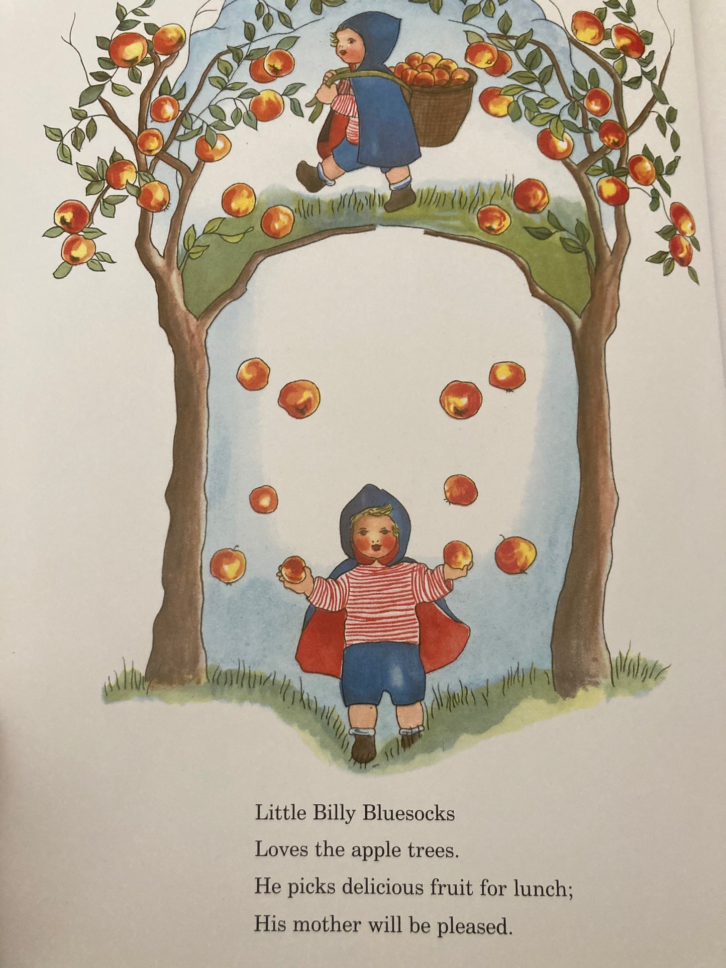 Children's Picture Book - THE STORY OF LITTLE BILLY BLUESOCKS