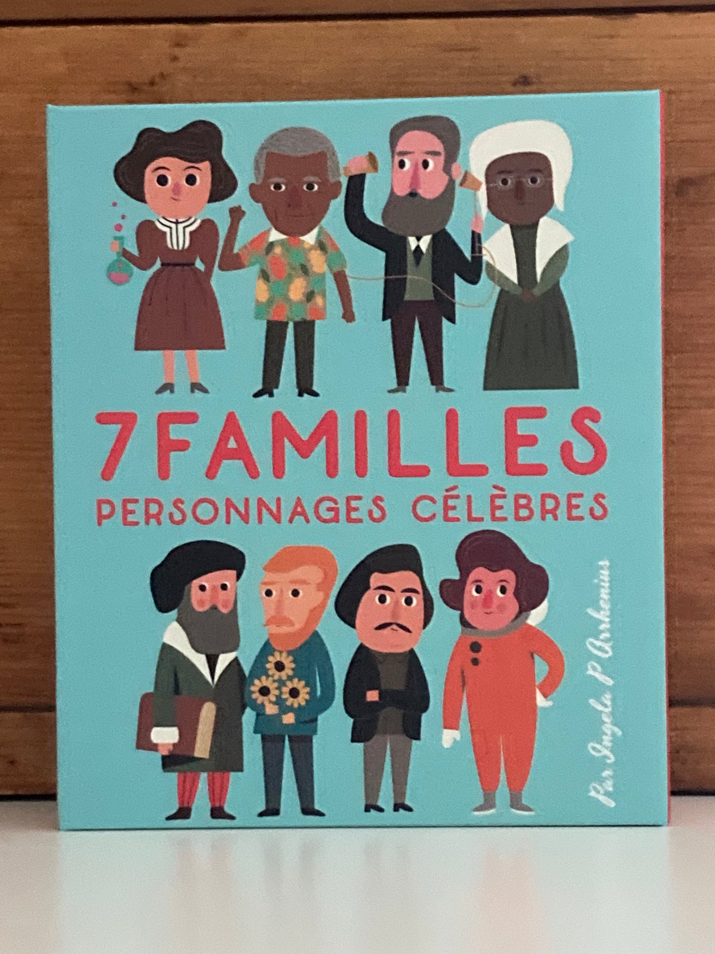 Educational Card Activity Set - FAMOUS PEOPLE CARD GAME (in French!)