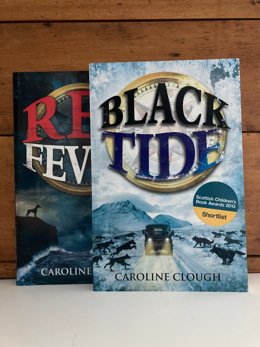 Chapter Books for Older Readers - RED FEVER and BLACK TIDE (sold as a set)