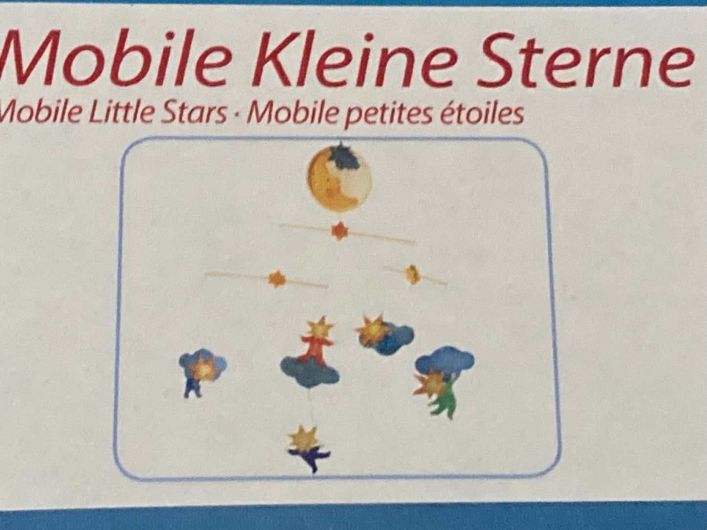 Wooden Mobile for Baby's Room - LITTLE STARS