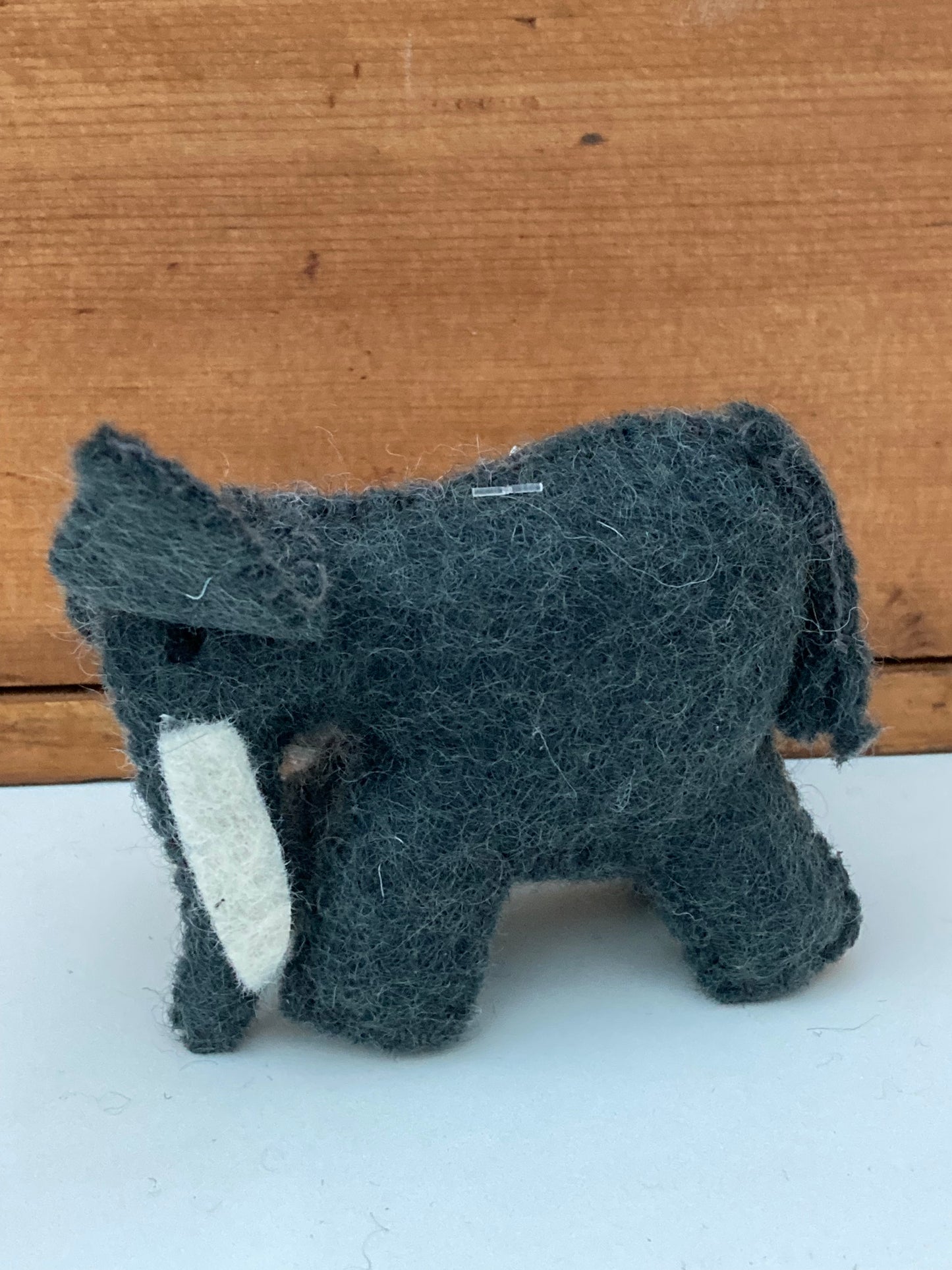 Dollhouse Soft Toy - Felted ELEPHANT