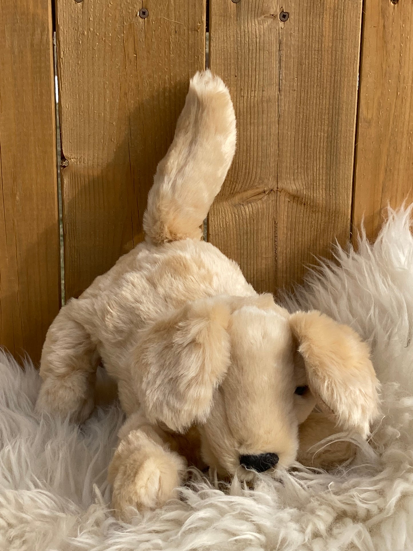 Soft Puppet Pet - GOLDEN RETRIEVER PUPPY Hand Puppet