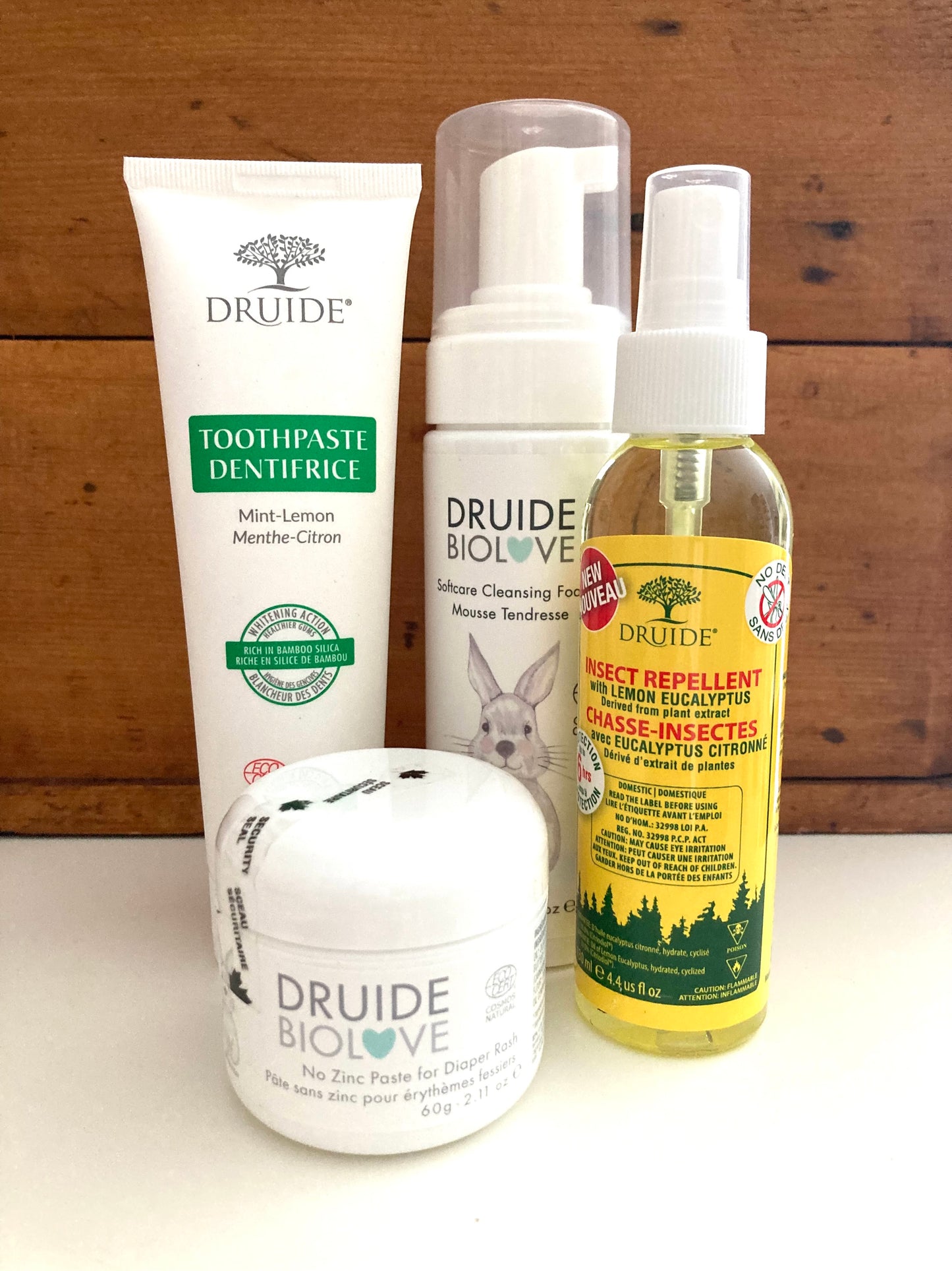 Holistic par Druide - CRÈME POUR COUCHES POUR BÉBÉ SANS ZINC