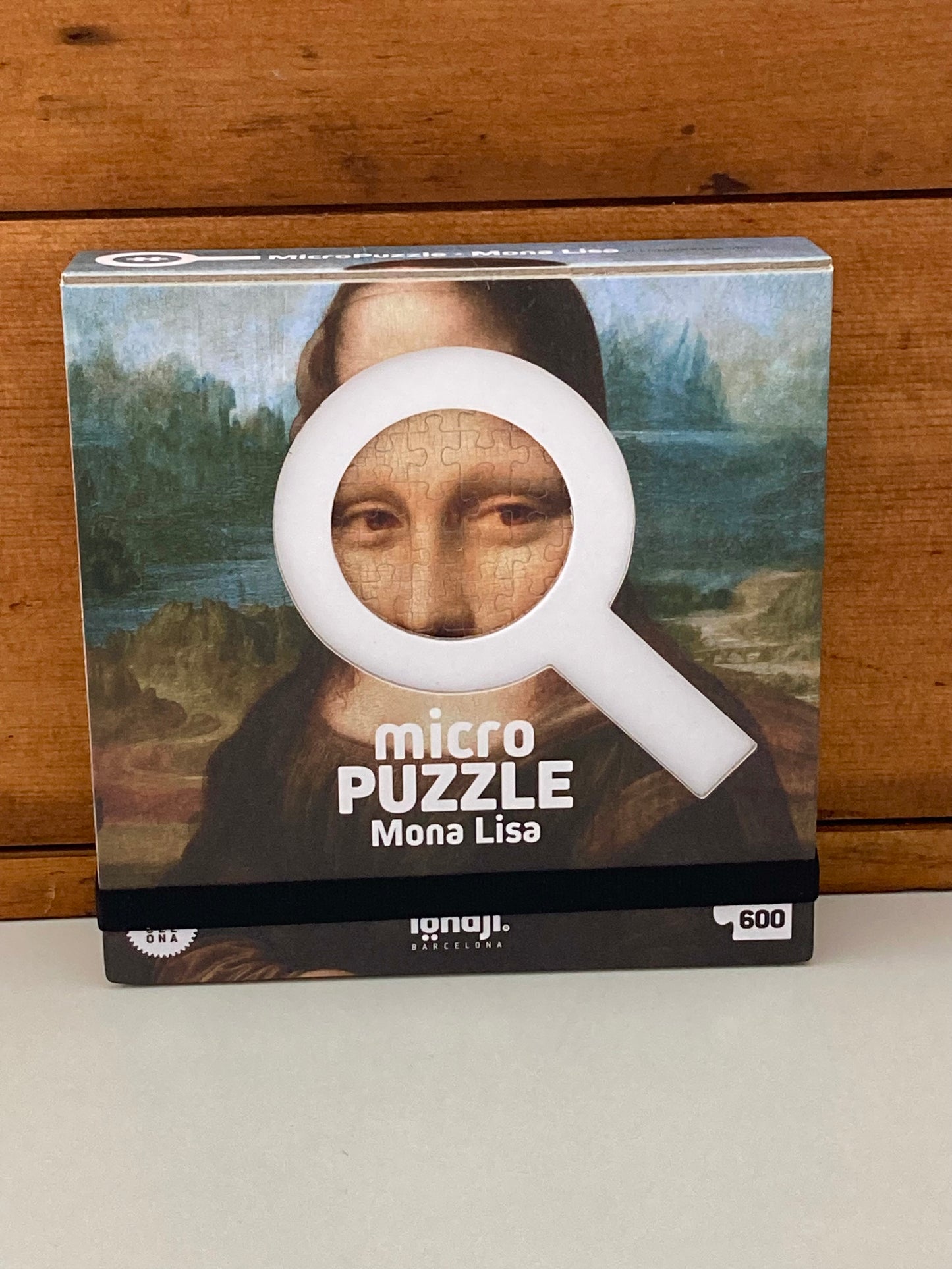 Puzzle - Da Vinci's MONA LISA (Micro puzzle) 600 pieces!
