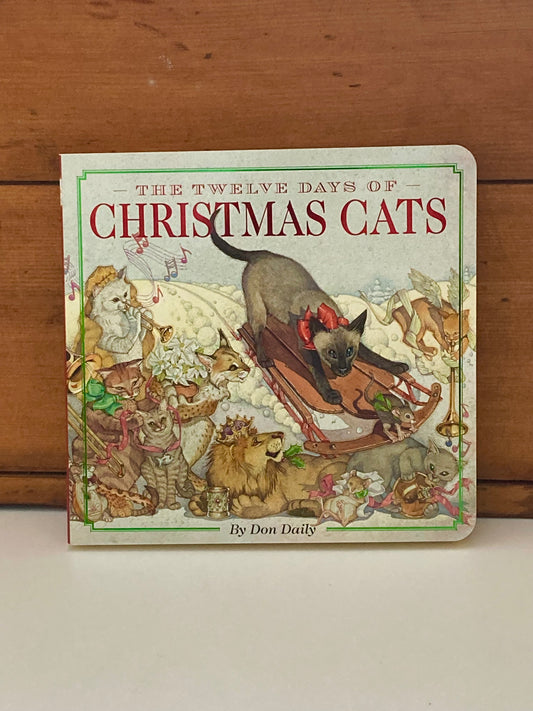 Board Book, Baby - THE TWELVE DAYS OF CHRISTMAS CATS