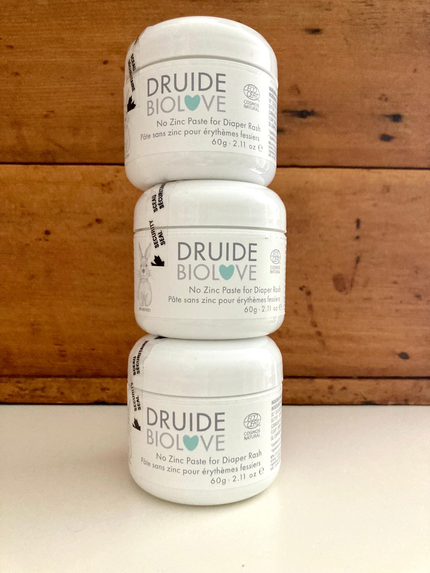 Holistic par Druide - CRÈME POUR COUCHES POUR BÉBÉ SANS ZINC