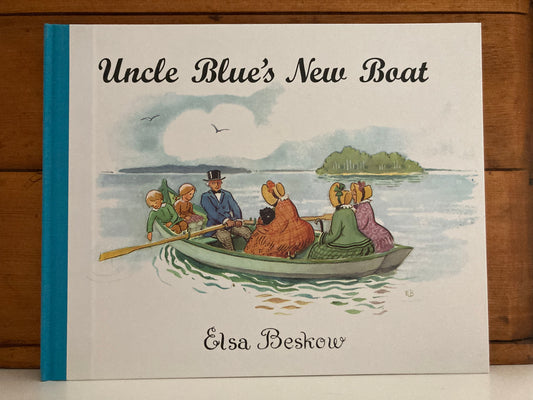 Livre d'images pour enfants - LE NOUVEAU BATEAU DE L'ONCLE BLUE