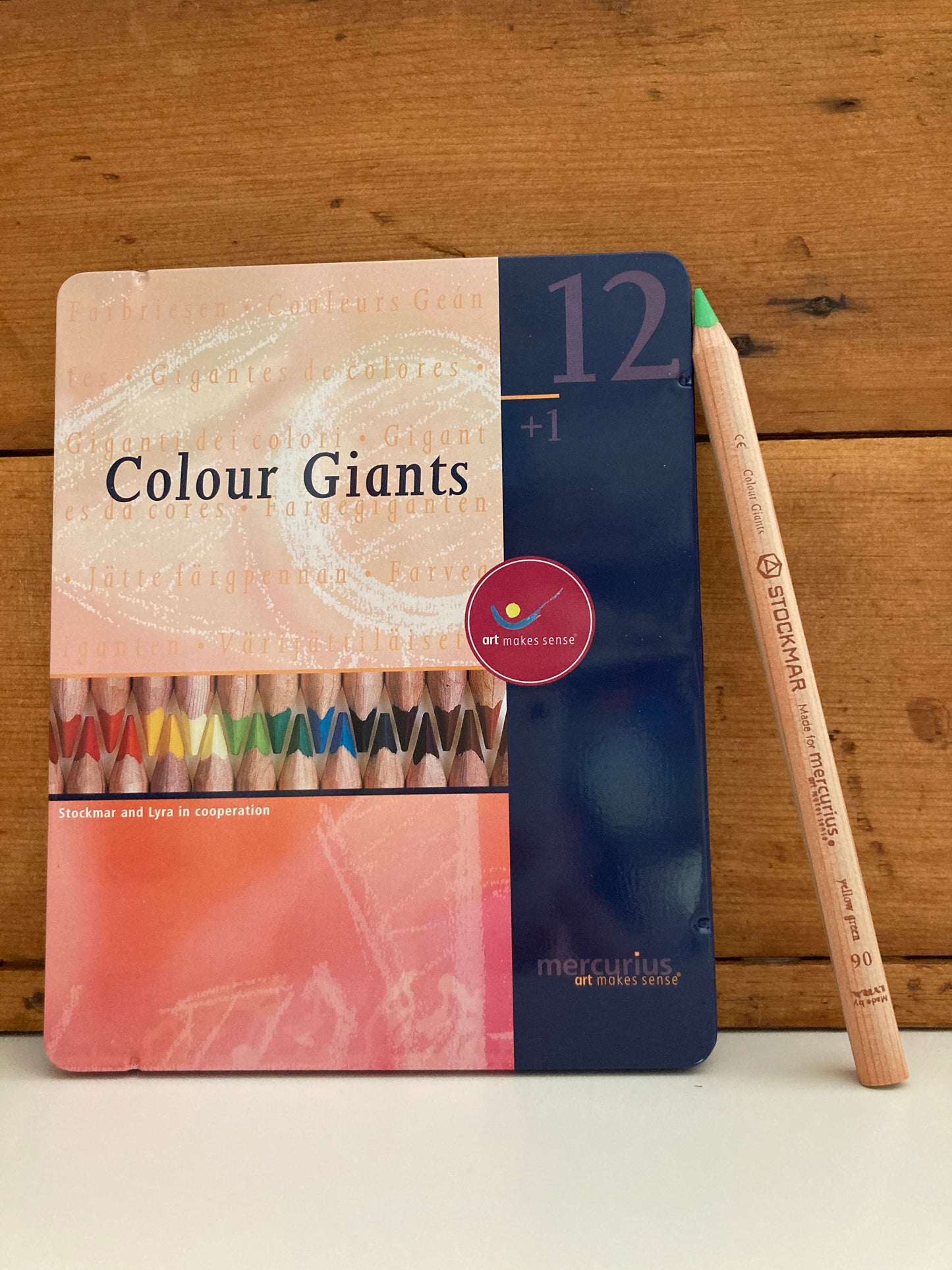 Crayons de Couleur, Art - 12 GÉANTS DE COULEUR