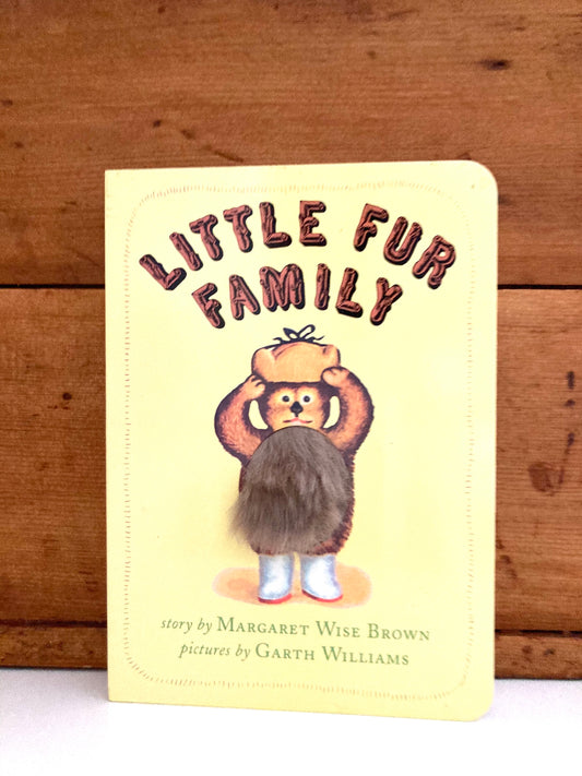 Board Picture Book, Baby - LITTLE FUR FAMILY