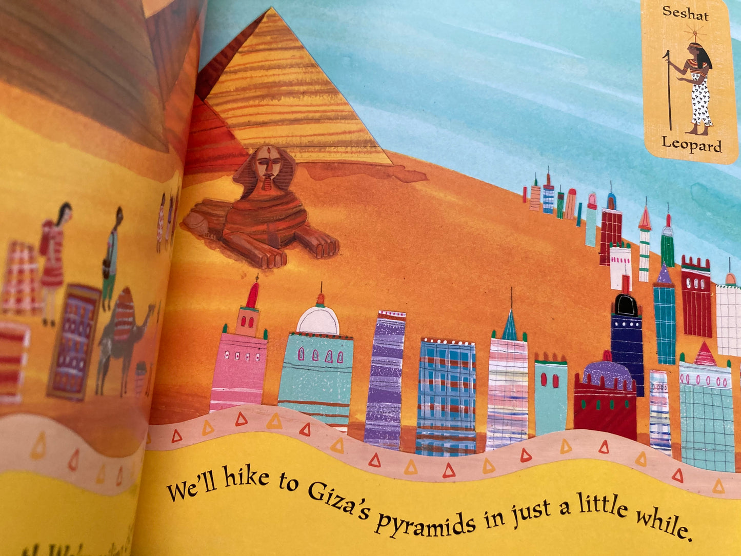 Educational Children’s Picture Book - WE’RE SAILING DOWN THE NILE