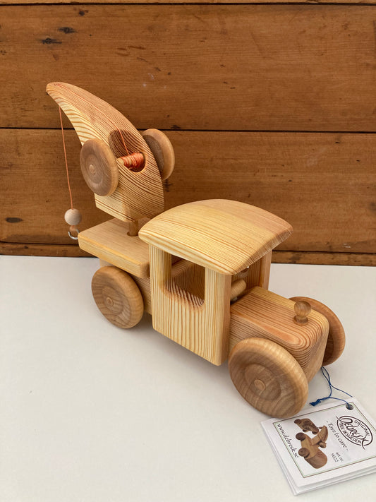 Wooden Toy - Debresk Big BREAKDOWN CRANE, or TOW TRUCK