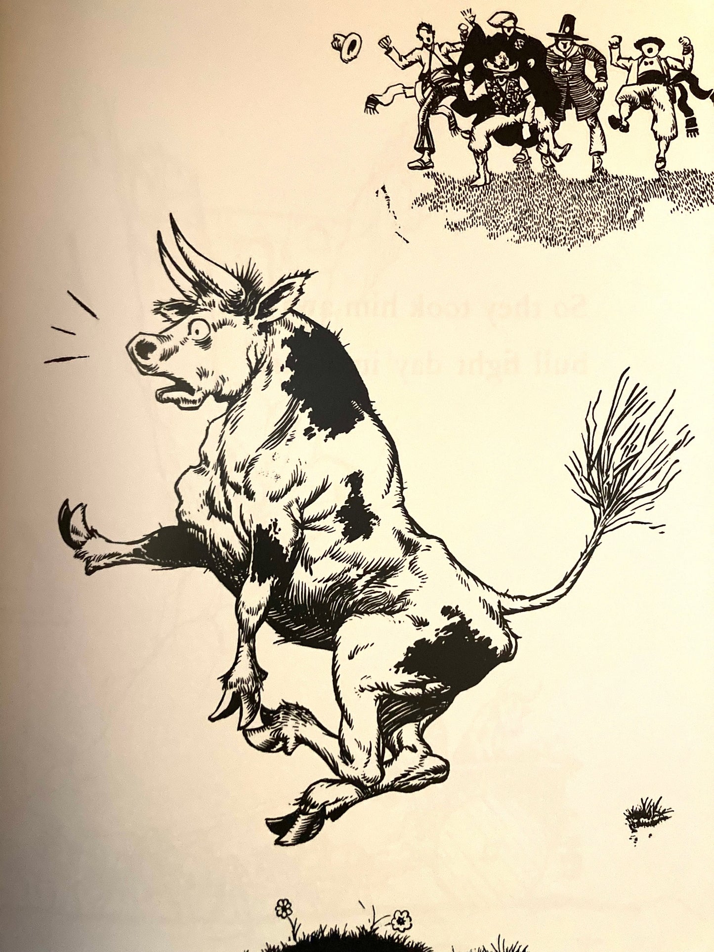 Livre d'images pour enfants - FERDINAND, L'histoire du petit taureau
