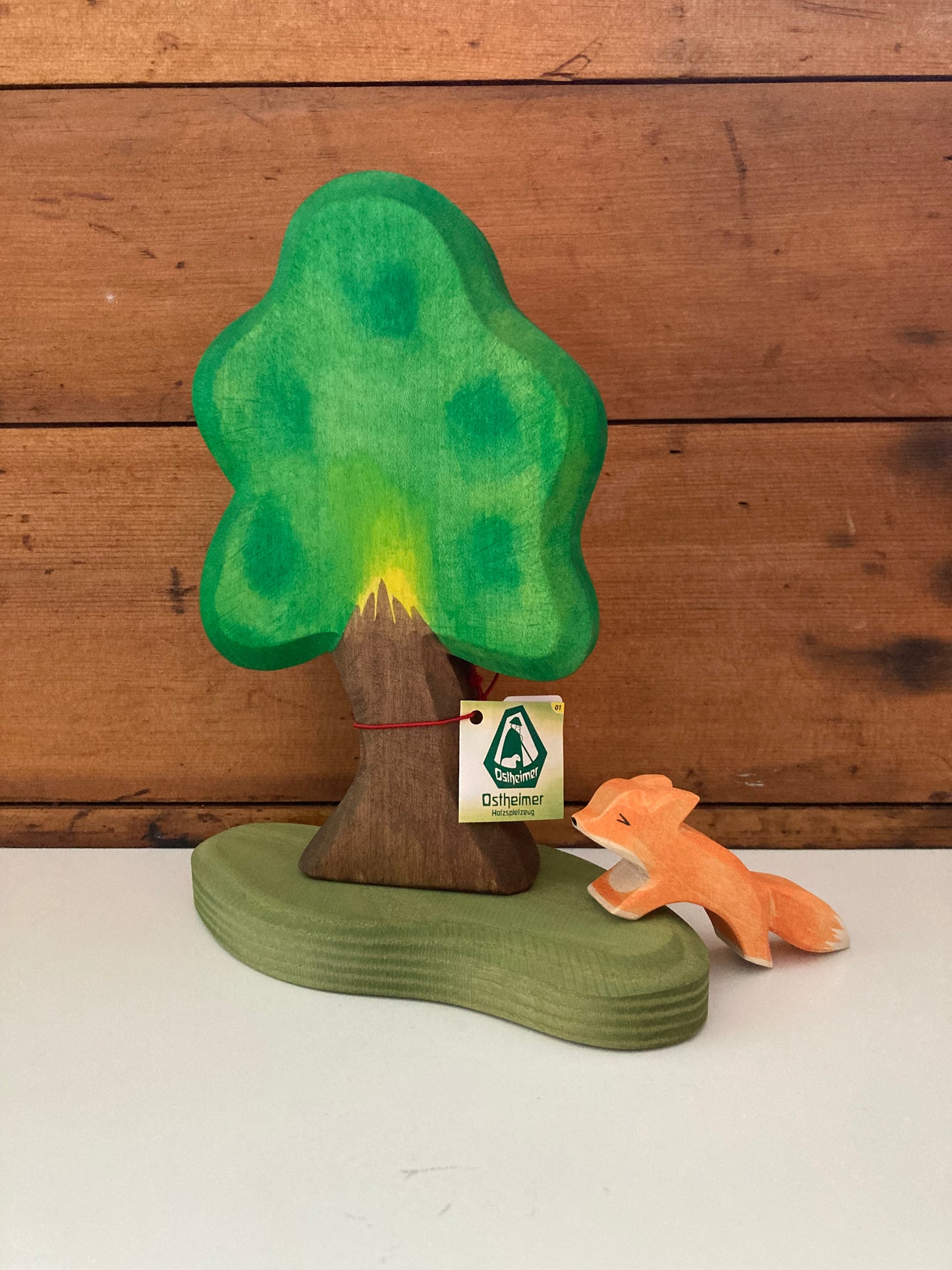 Wooden Dollhouse Play - OAK TREE