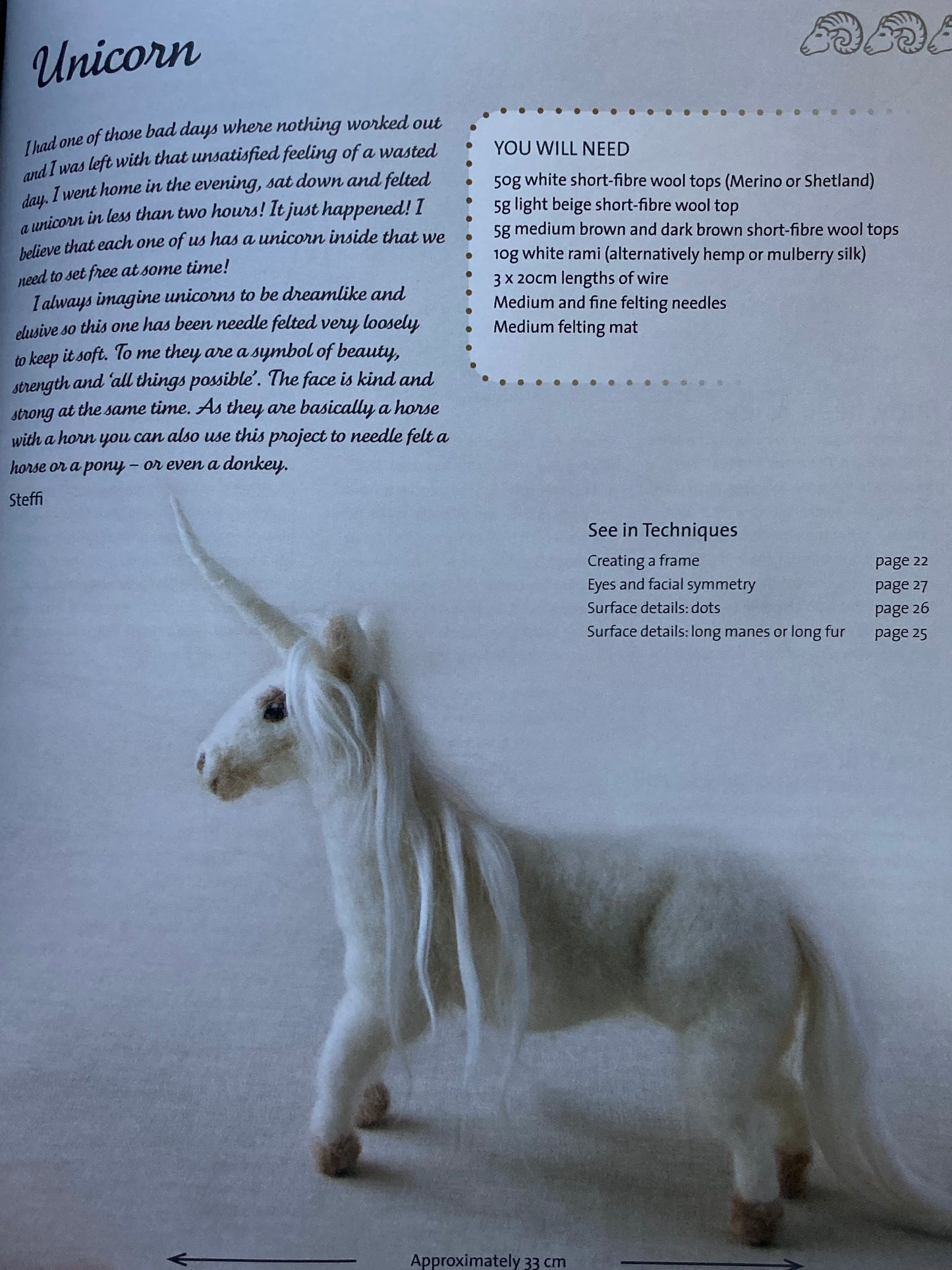 Crafting Resource Book - MAKING NEEDLE FELTED ANIMALS