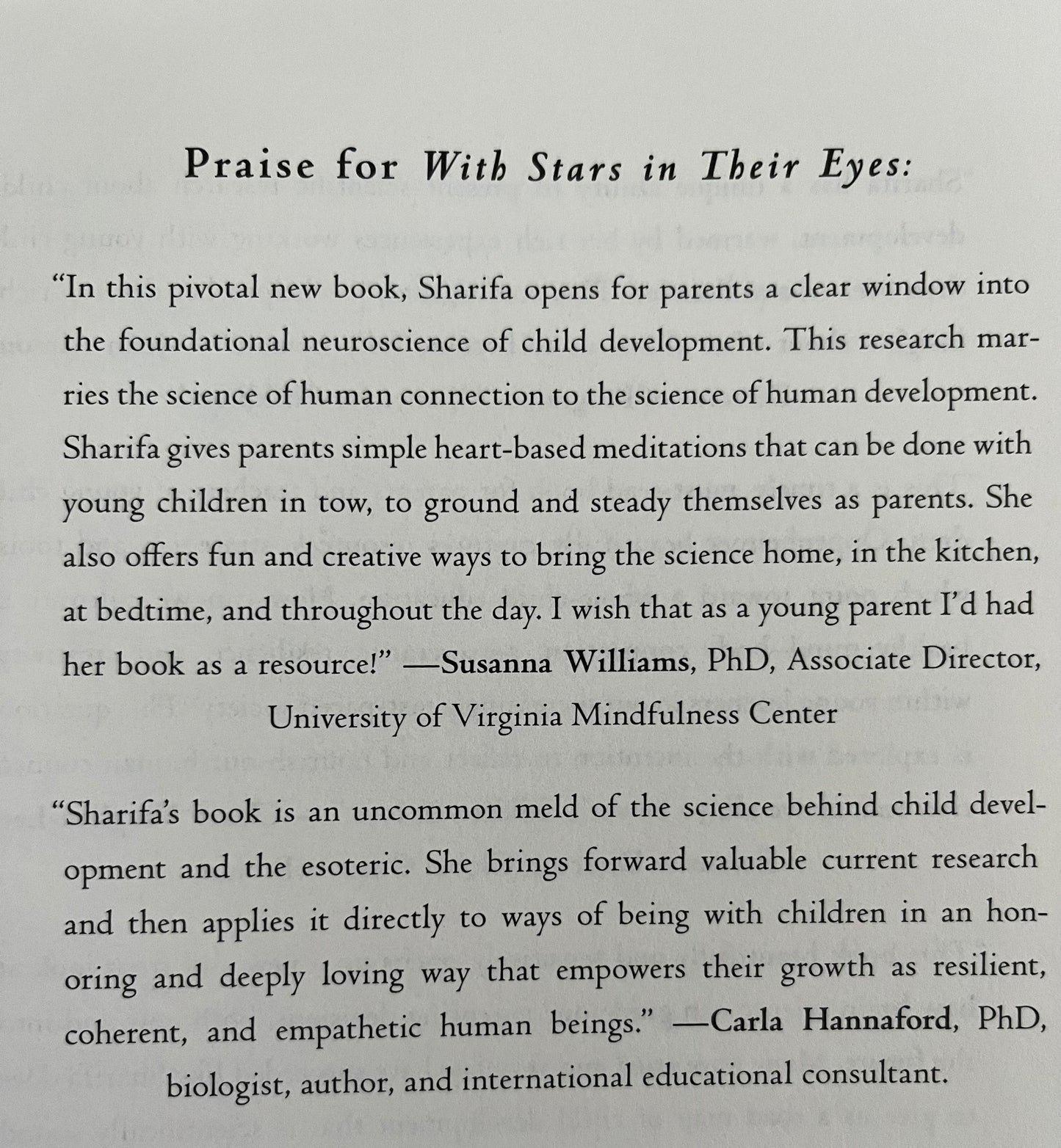 Parenting Resource Book - WITH STARS IN THEIR EYES