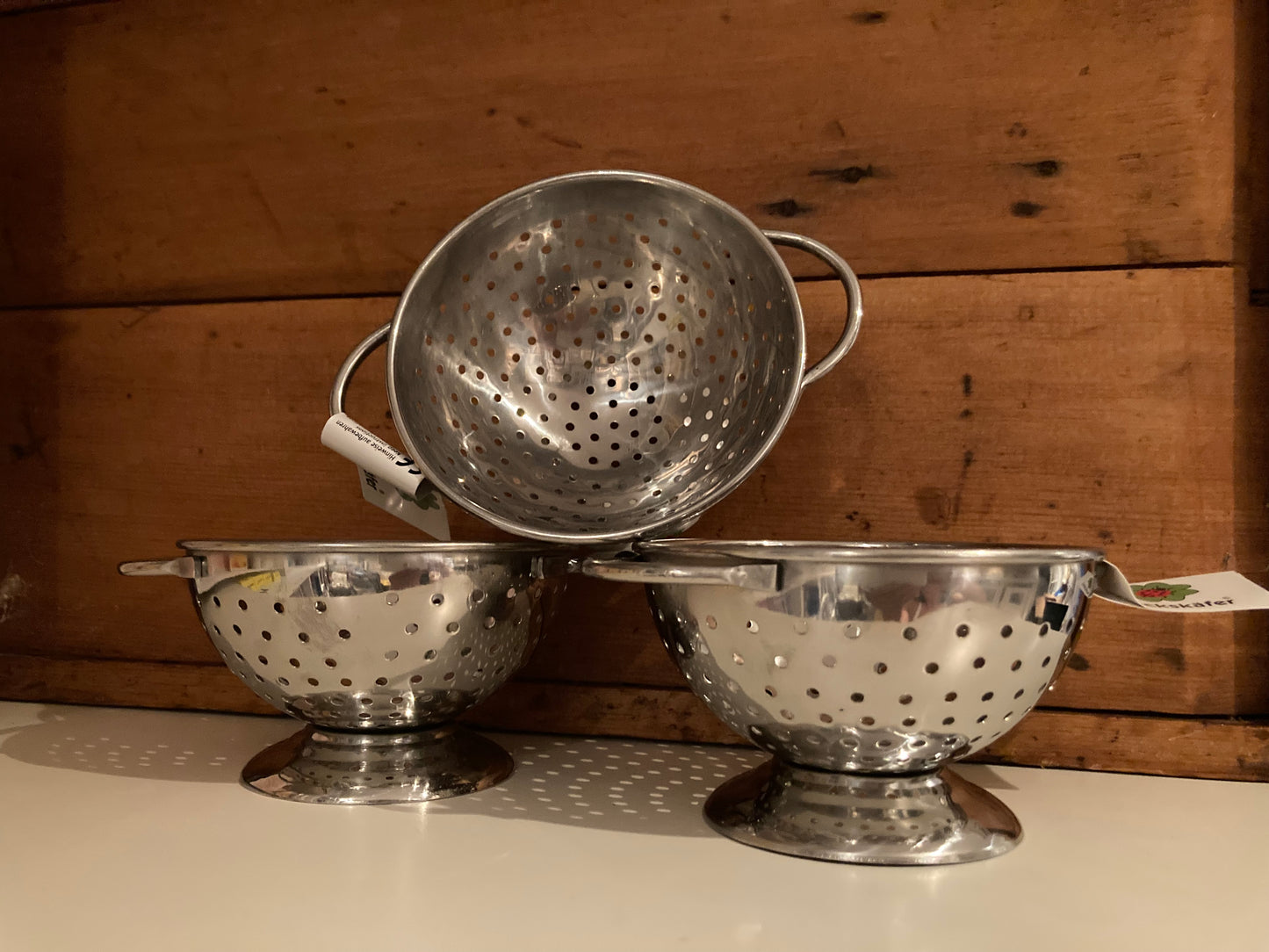 Keeping House - Kitchen STAINLESS STEEL COLANDER