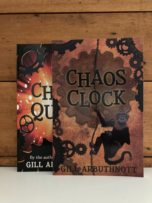 Chapter Books for Older Readers - CHAOS CLOCK and CHAOS QUEST (sold as a set)