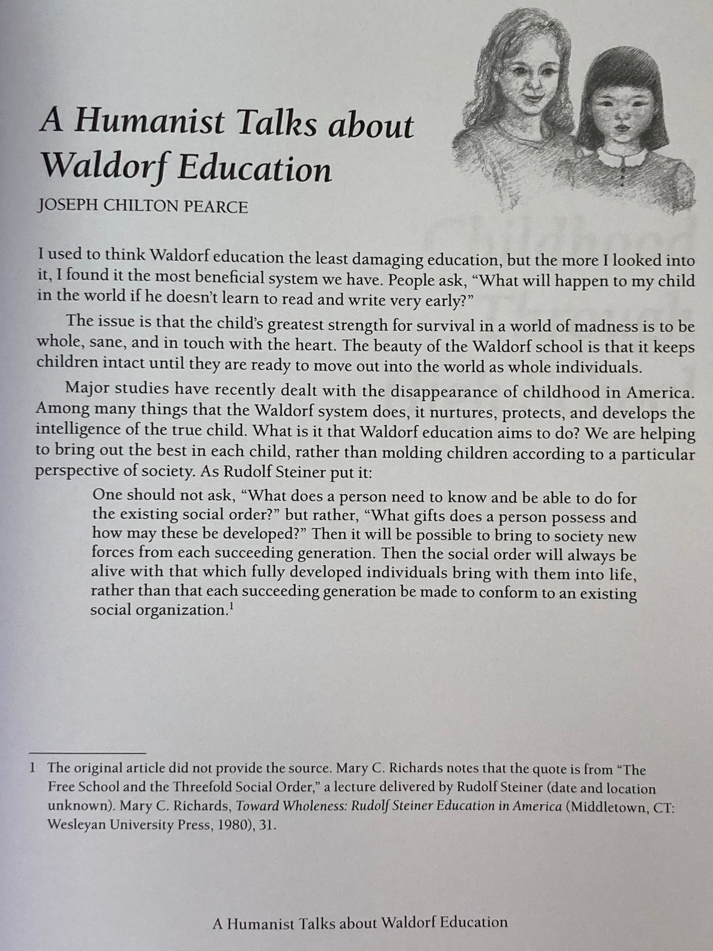 Parenting Resource Book - WALDORF EDUCATION, A FAMILY GUIDE