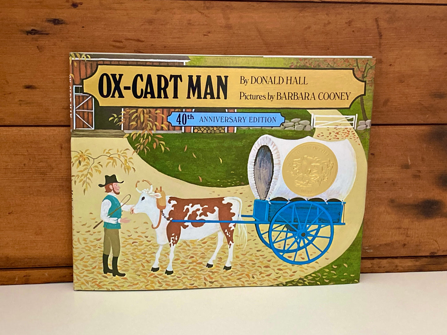 Livre d'images pour enfants - OX CART MAN