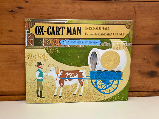 Livre d'images pour enfants - OX CART MAN